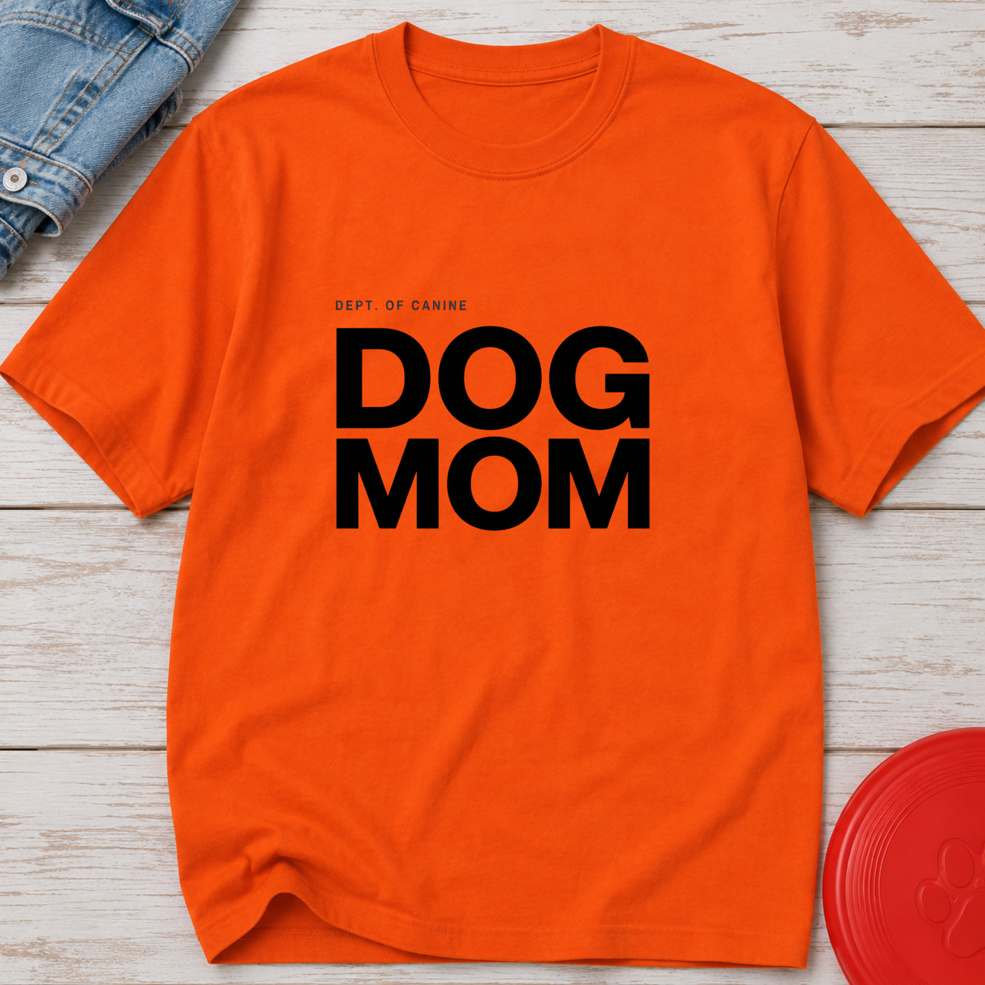 Snago T-Shirt DOG MOM Dog and Cat Tees for Pet Parents