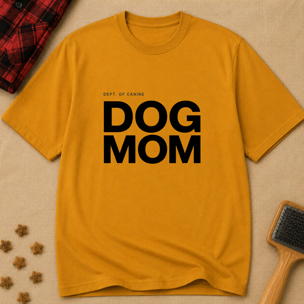 Snago T-Shirt DOG MOM Dog and Cat Tees for Pet Parents