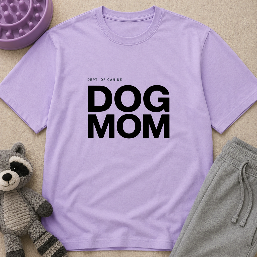 Snago T-Shirt DOG MOM Dog and Cat Tees for Pet Parents