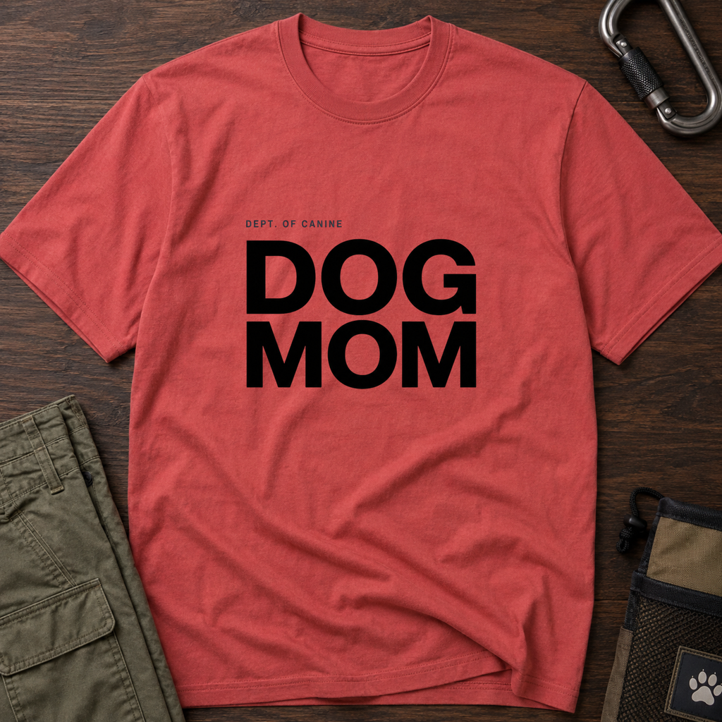 Snago T-Shirt DOG MOM Dog and Cat Tees for Pet Parents