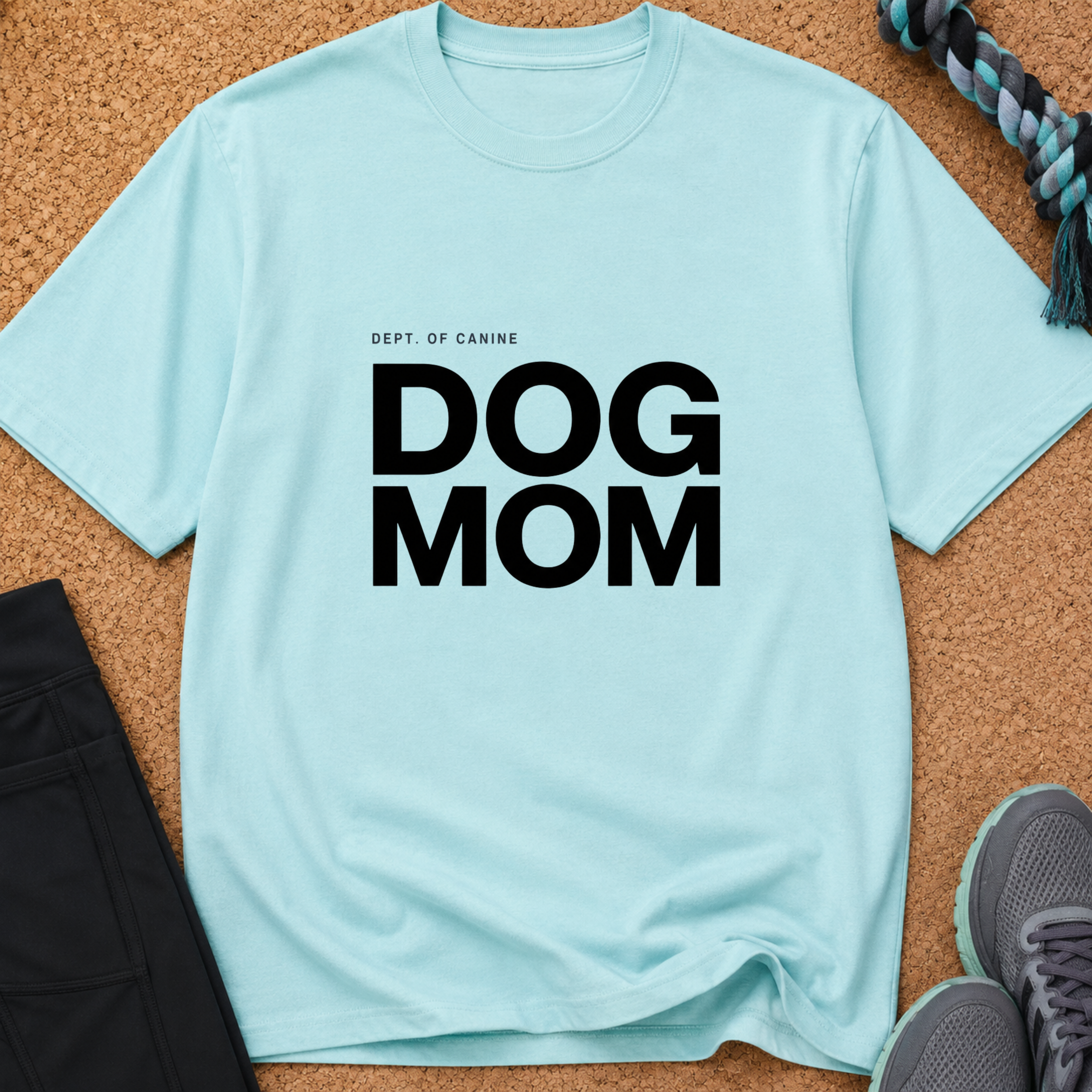 Snago T-Shirt DOG MOM Dog and Cat Tees for Pet Parents