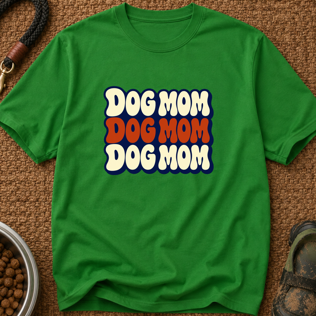 Snago T-Shirt DOG MOM Dog and Cat Tees for Pet Parents
