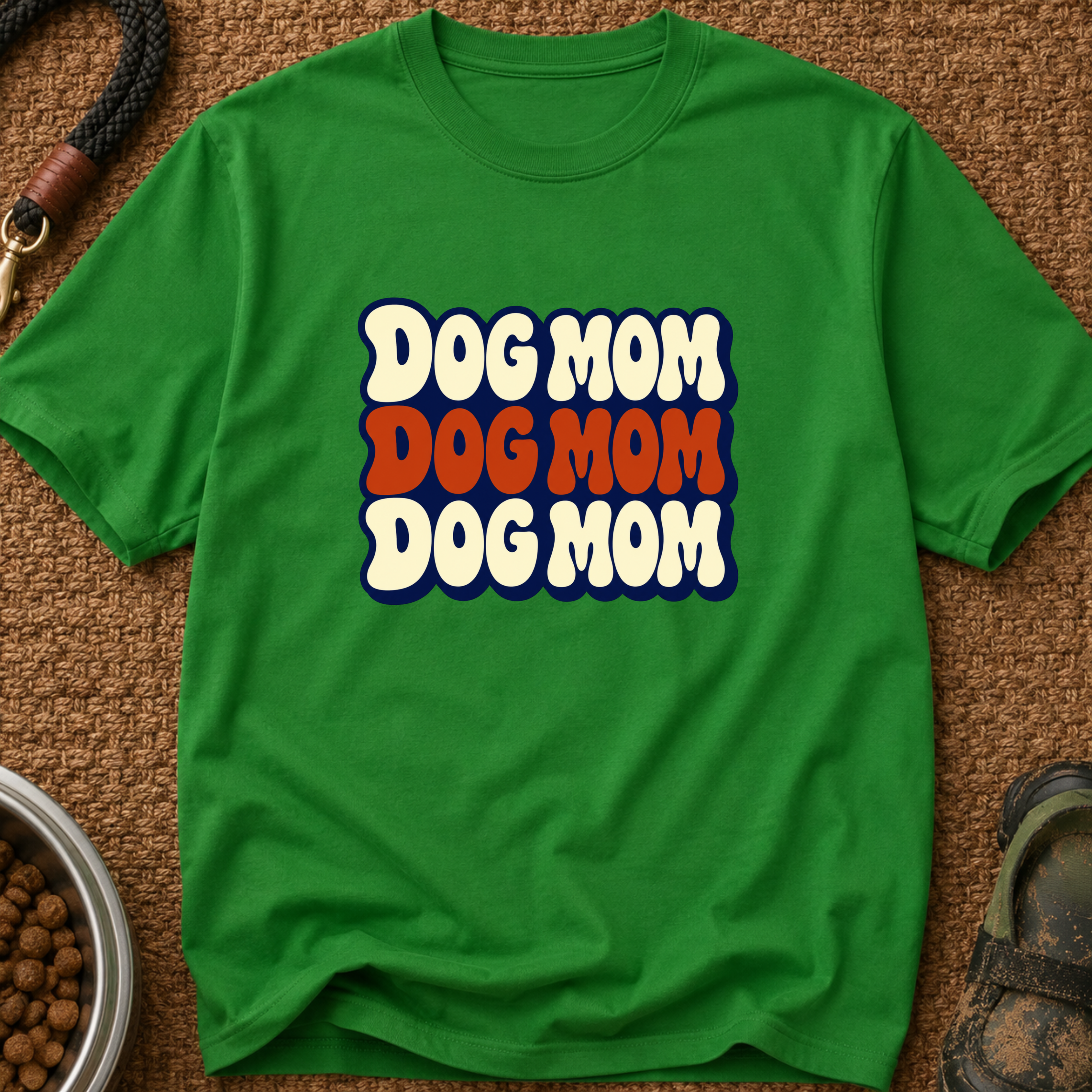 Snago T-Shirt DOG MOM Dog and Cat Tees for Pet Parents