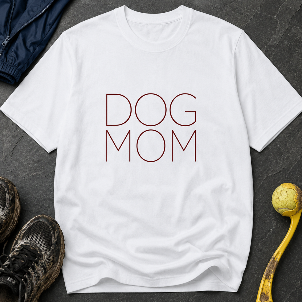 Snago T-Shirt DOG MOM Dog and Cat Tees for Pet Parents