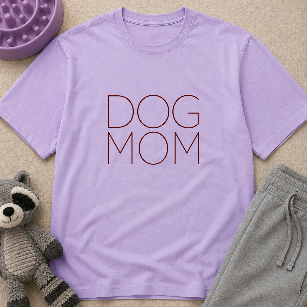 Snago T-Shirt DOG MOM Dog and Cat Tees for Pet Parents