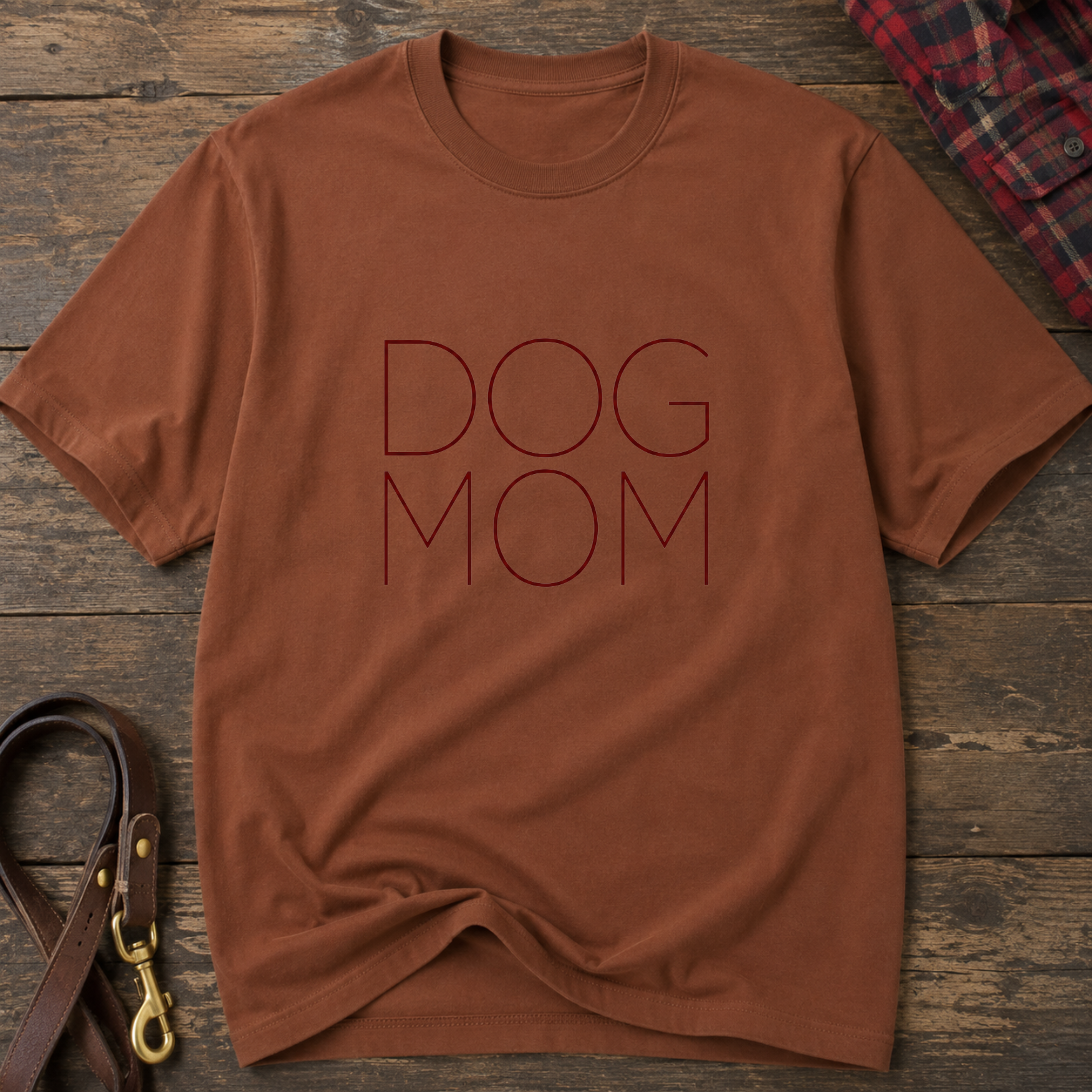 Snago T-Shirt DOG MOM Dog and Cat Tees for Pet Parents