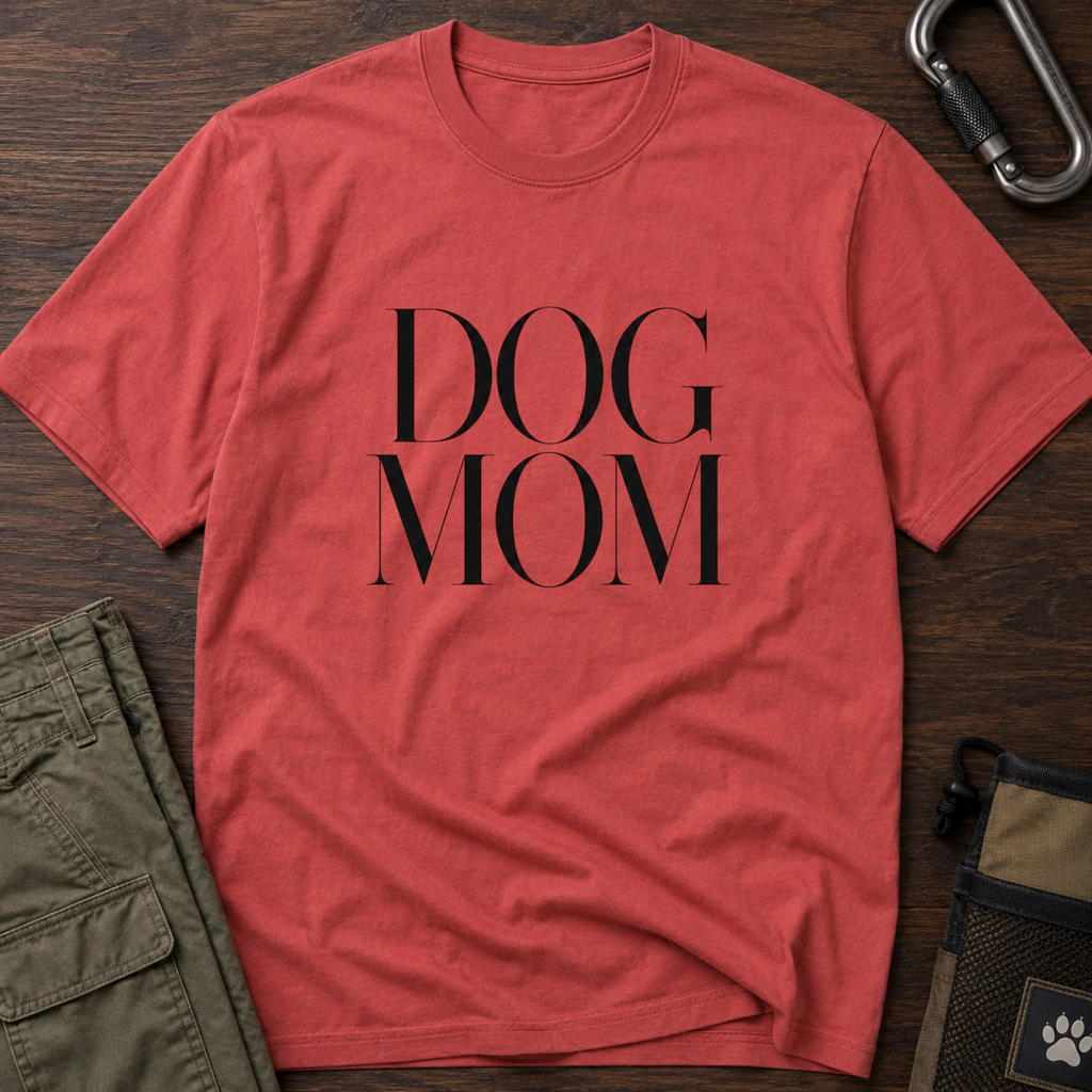 Snago T-Shirt DOG MOM Dog and Cat Tees for Pet Parents