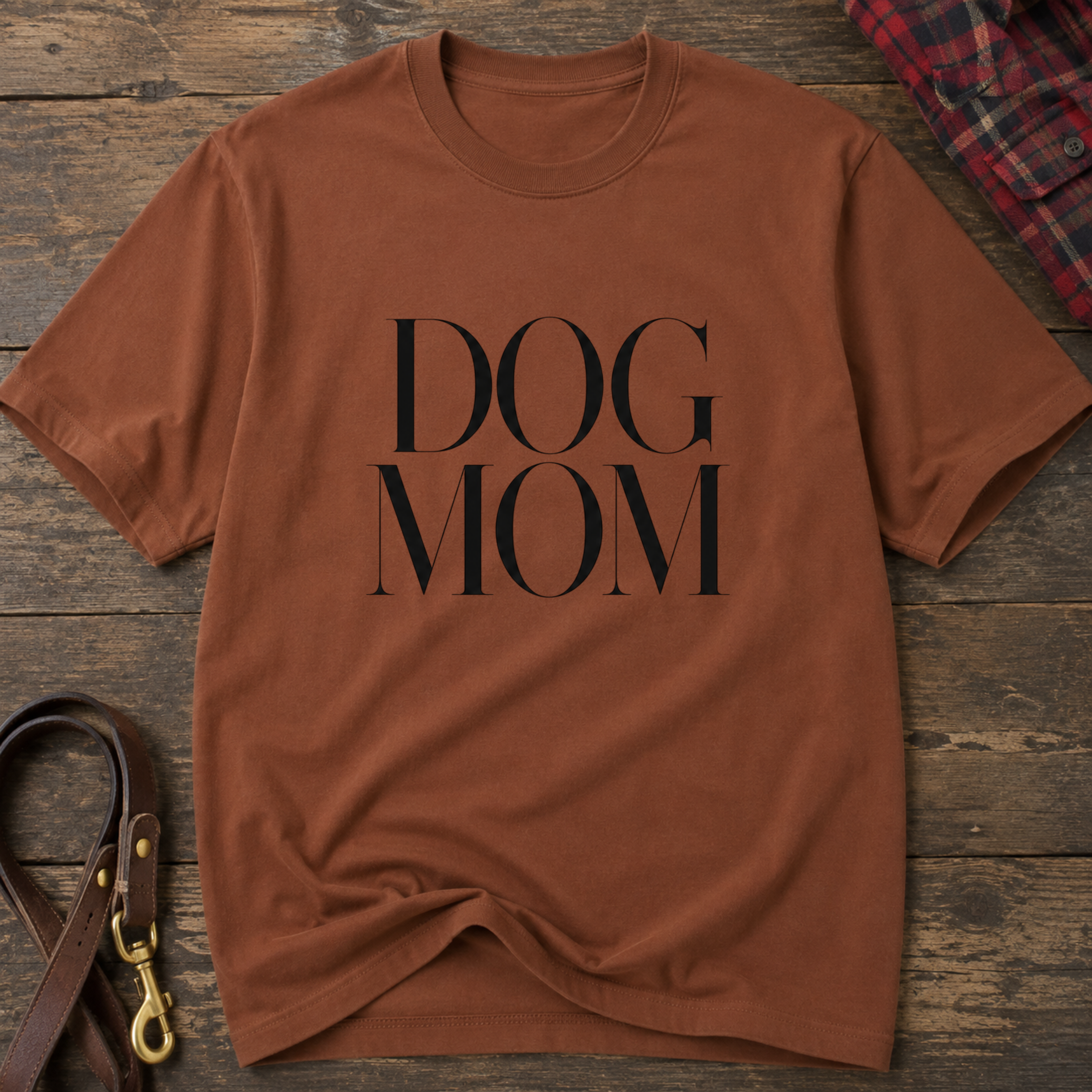 Snago T-Shirt DOG MOM Dog and Cat Tees for Pet Parents
