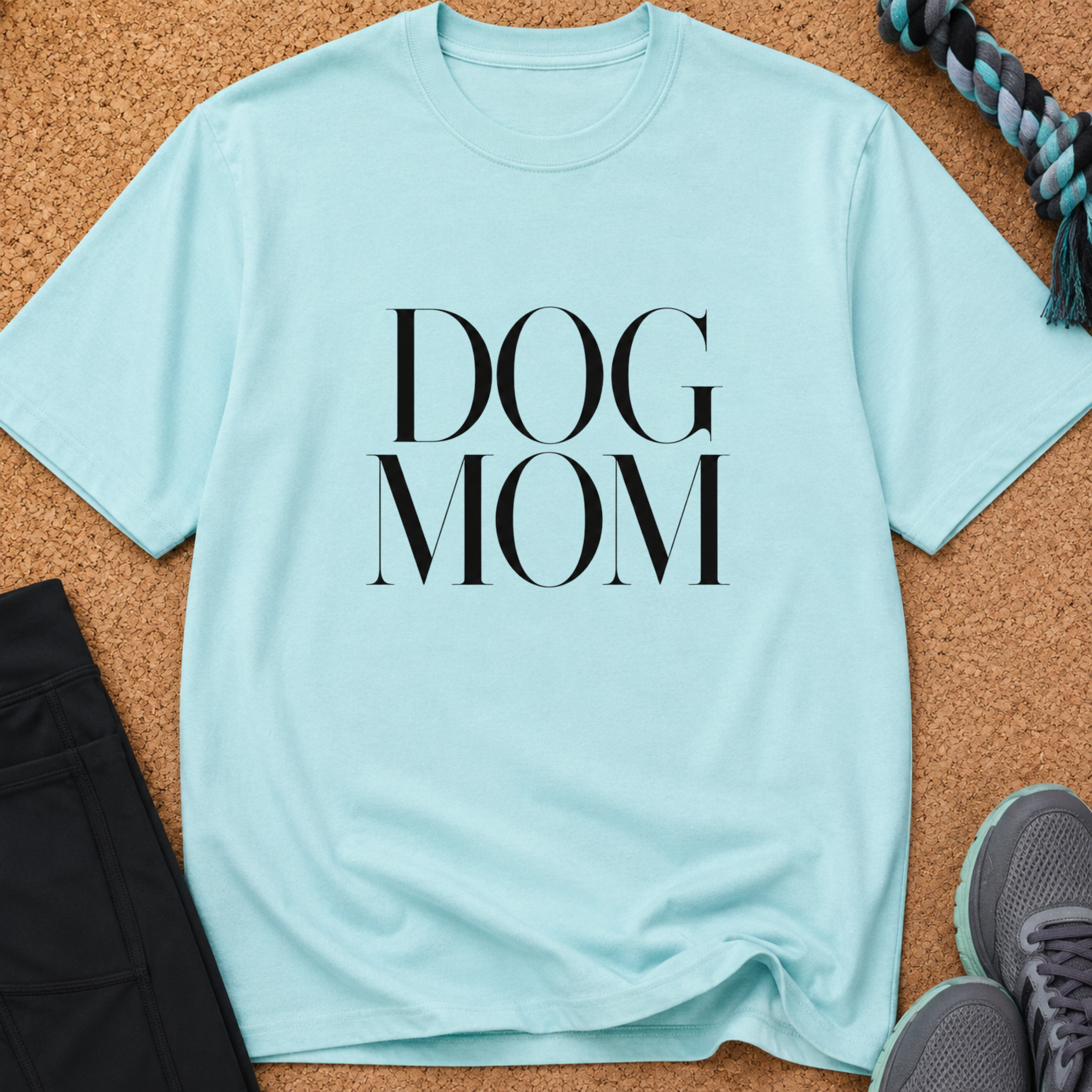 Snago T-Shirt DOG MOM Dog and Cat Tees for Pet Parents