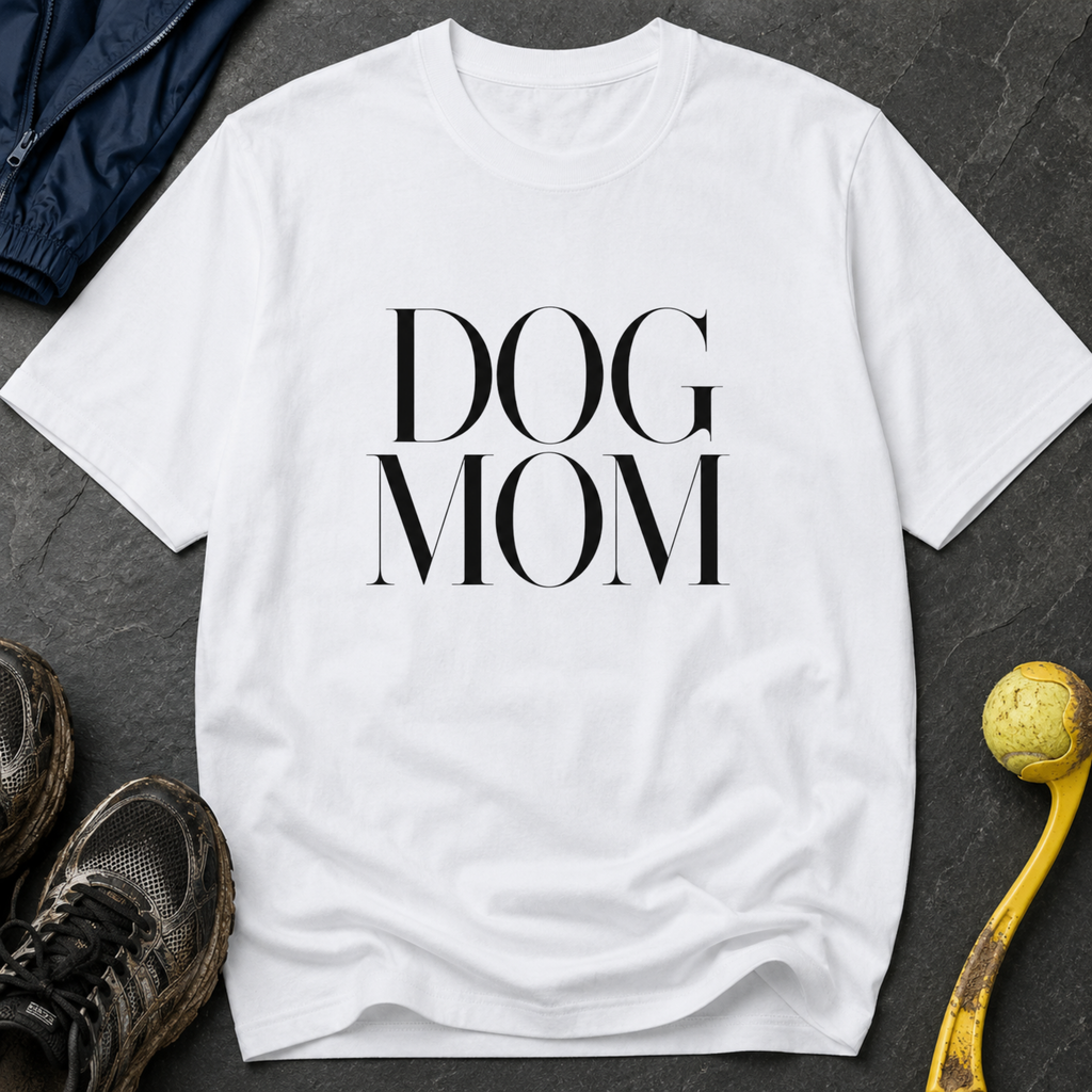 Snago T-Shirt DOG MOM Dog and Cat Tees for Pet Parents