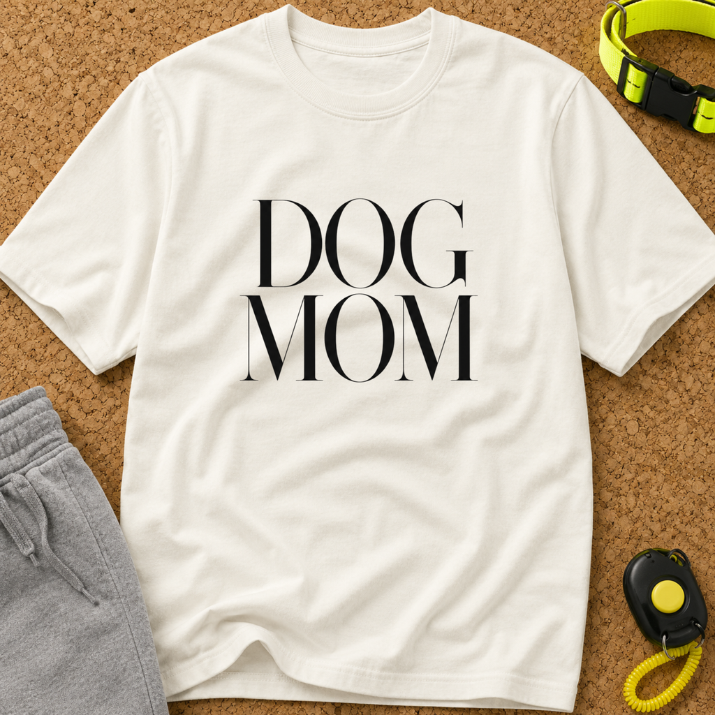 Snago T-Shirt DOG MOM Dog and Cat Tees for Pet Parents