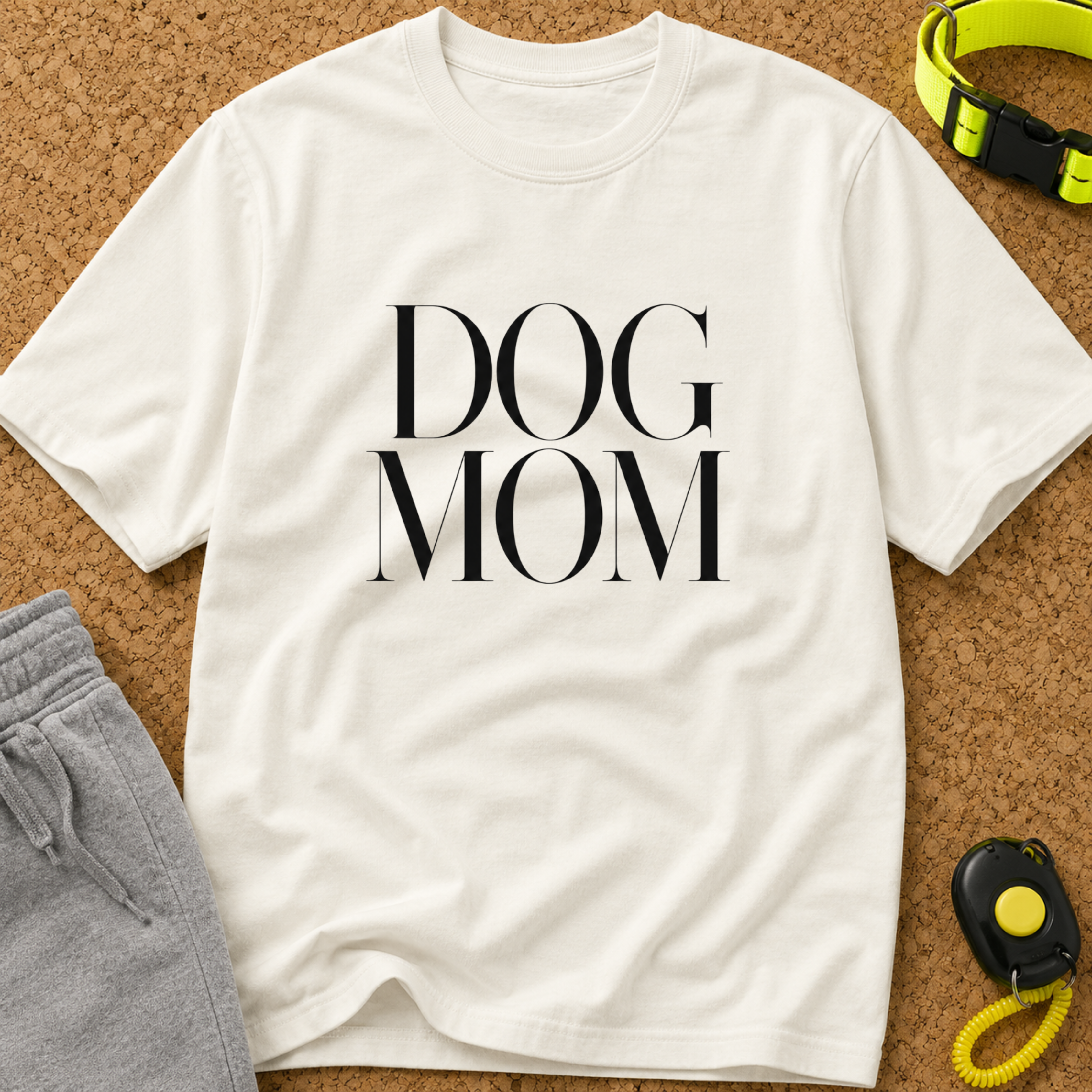 Snago T-Shirt DOG MOM Dog and Cat Tees for Pet Parents