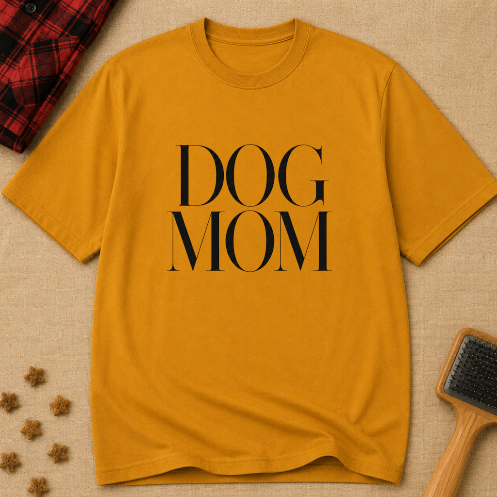 Snago T-Shirt DOG MOM Dog and Cat Tees for Pet Parents