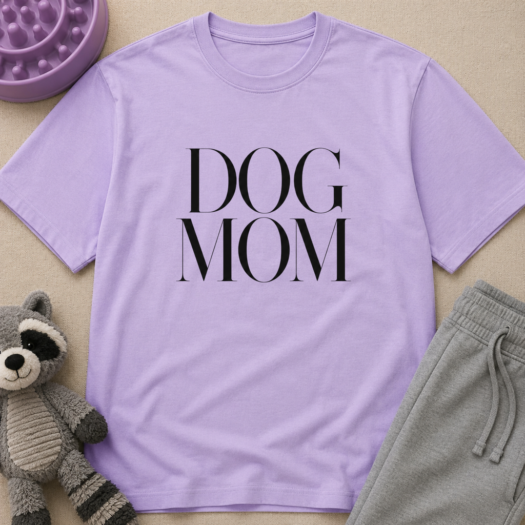 Snago T-Shirt DOG MOM Dog and Cat Tees for Pet Parents