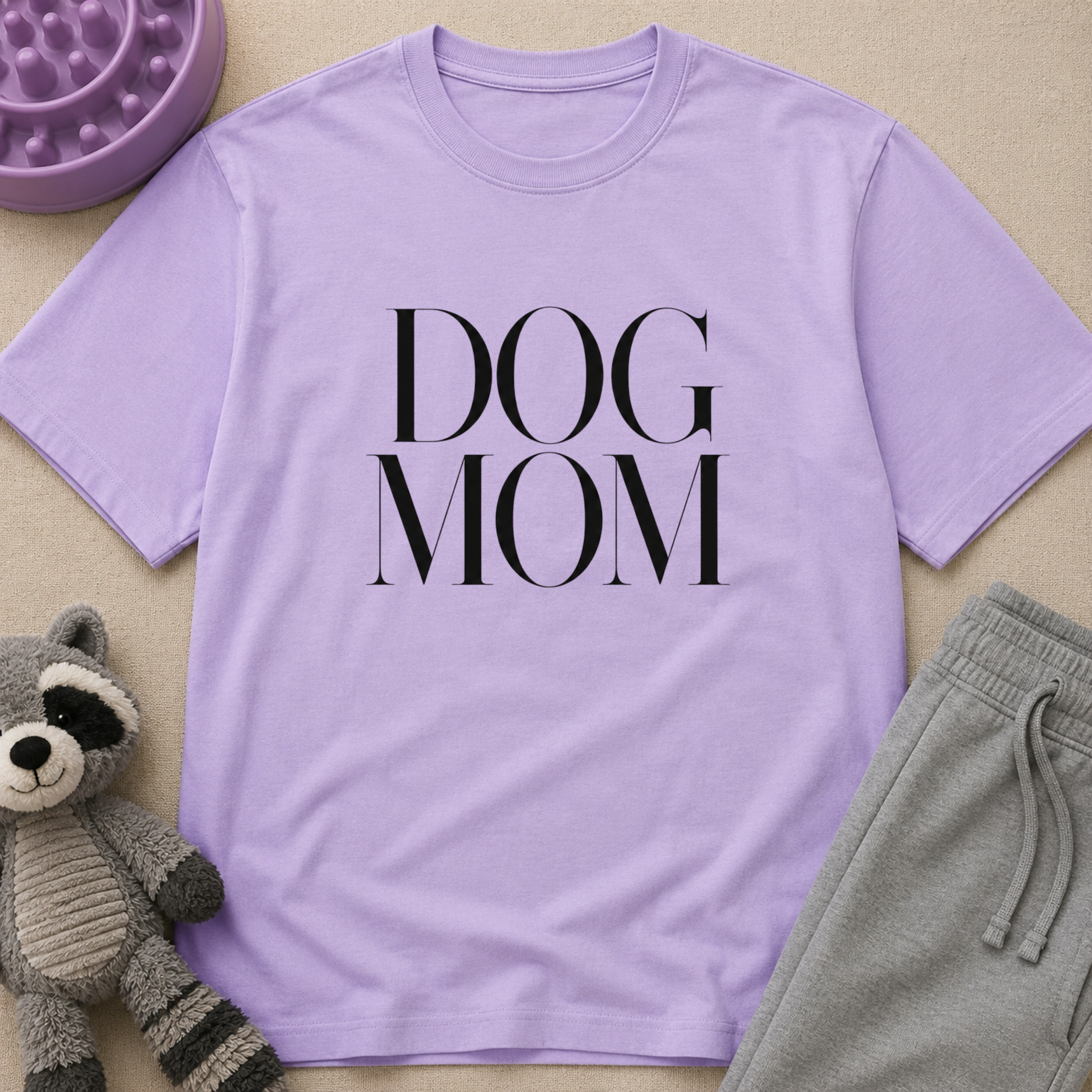 Snago T-Shirt DOG MOM Dog and Cat Tees for Pet Parents
