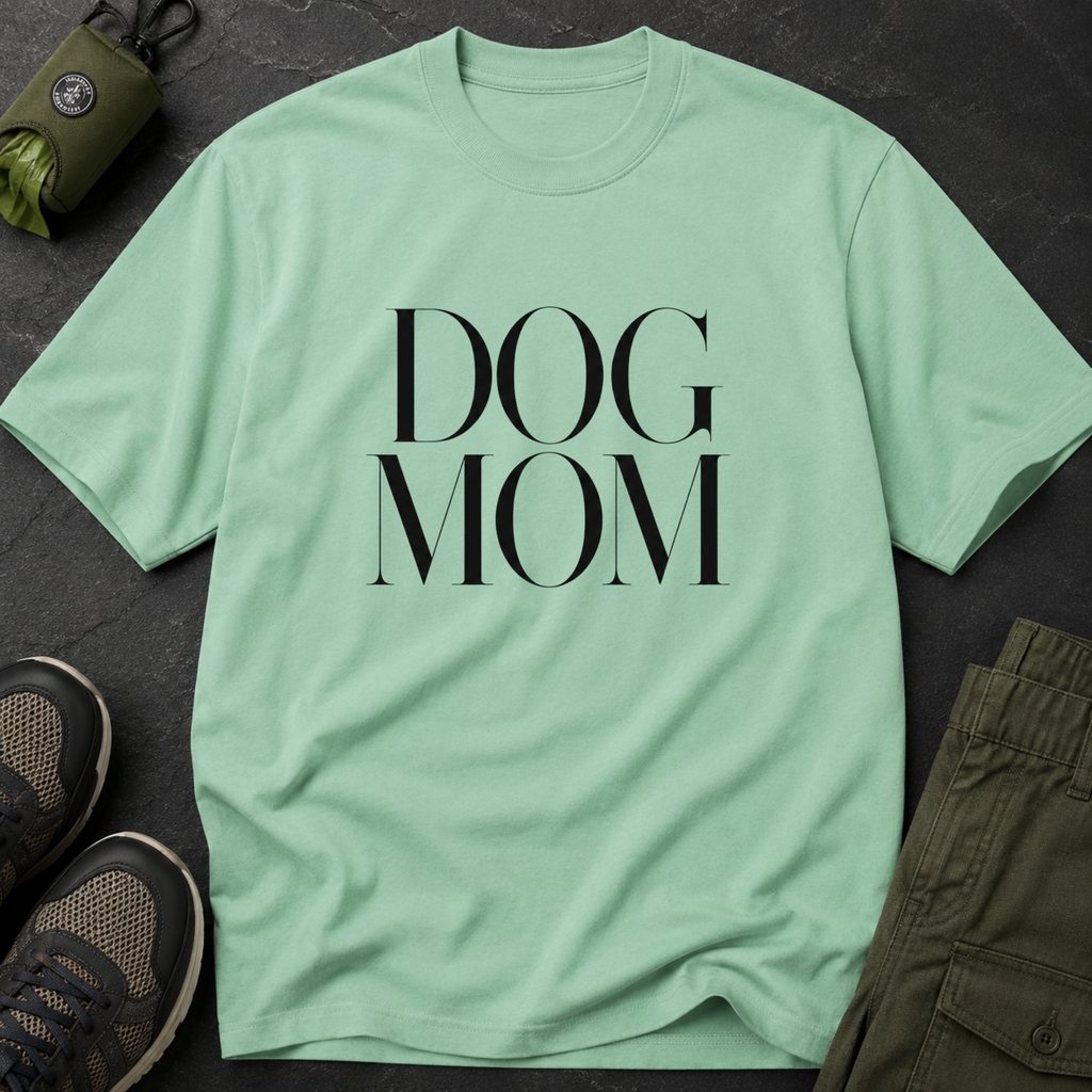 Snago T-Shirt DOG MOM Dog and Cat Tees for Pet Parents