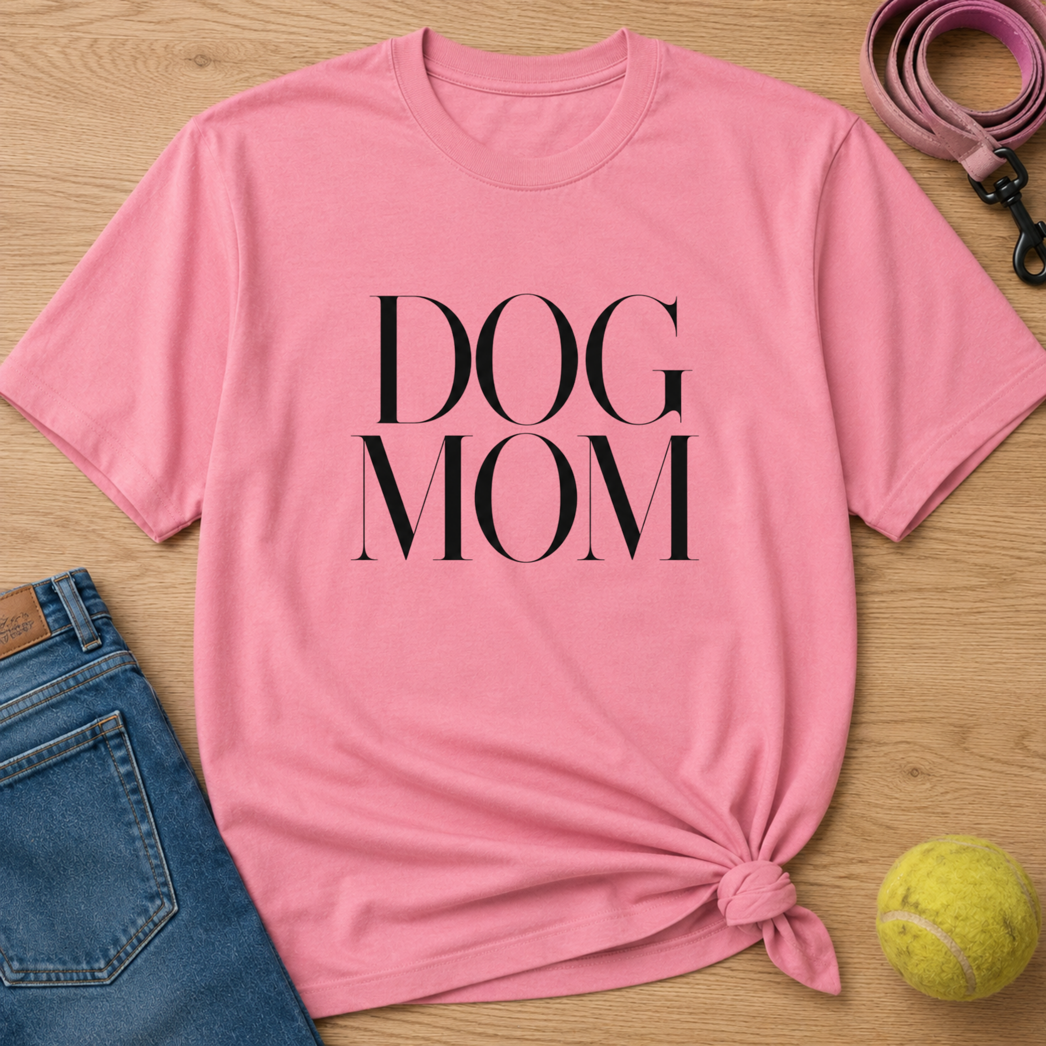 Snago T-Shirt DOG MOM Dog and Cat Tees for Pet Parents