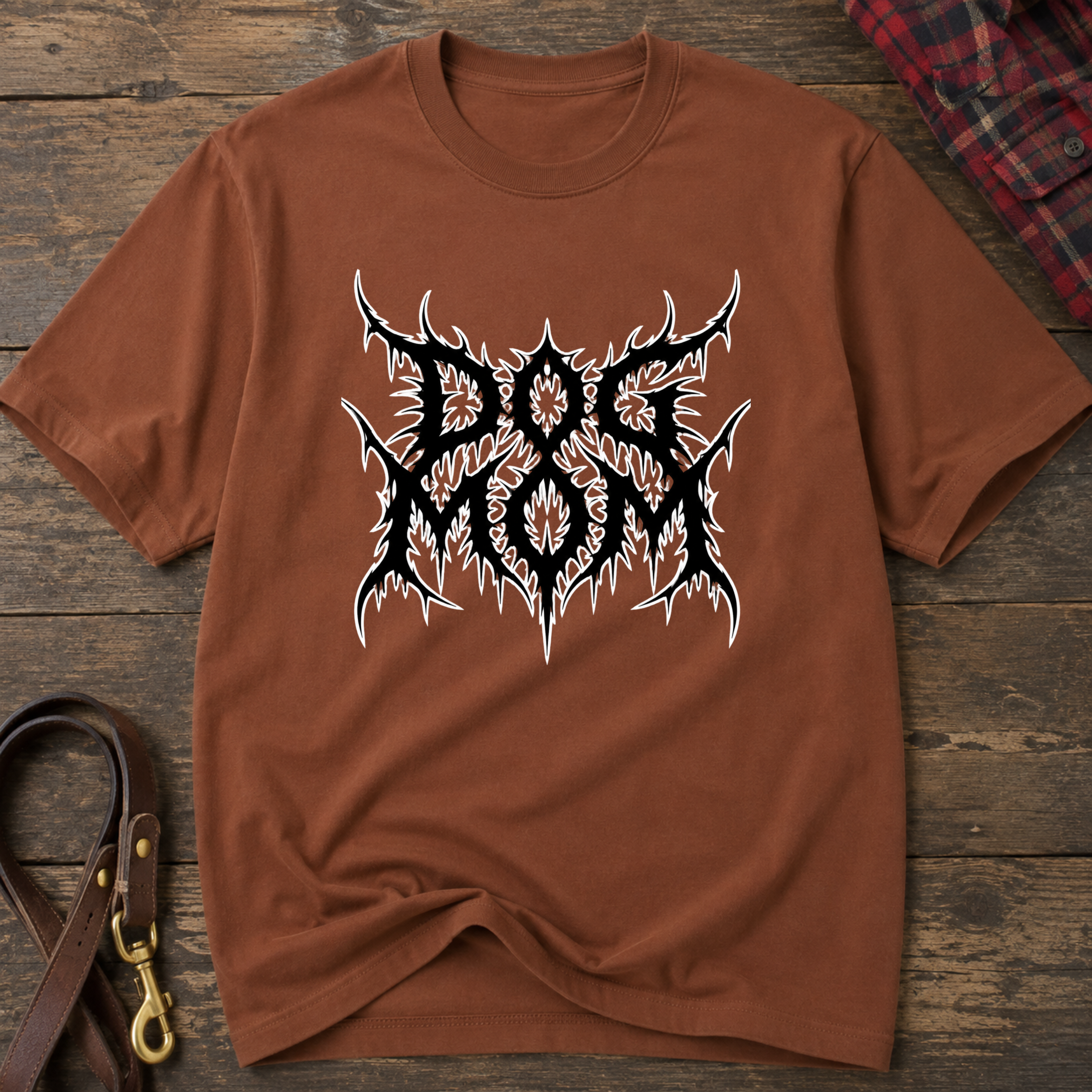 Snago T-Shirt Dog Mom Gothic Dog and Cat Tees for Pet Parents