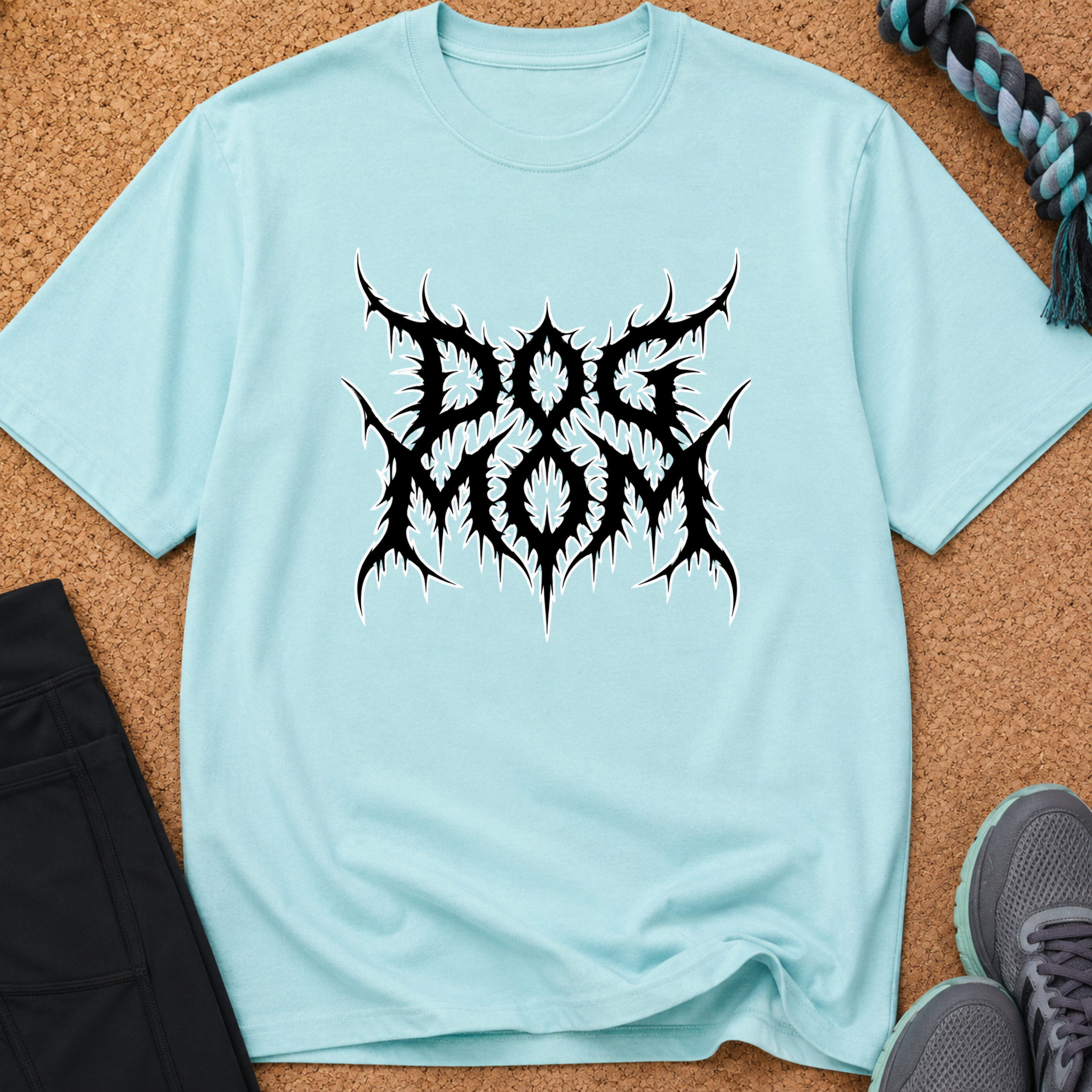 Snago T-Shirt Dog Mom Gothic Dog and Cat Tees for Pet Parents