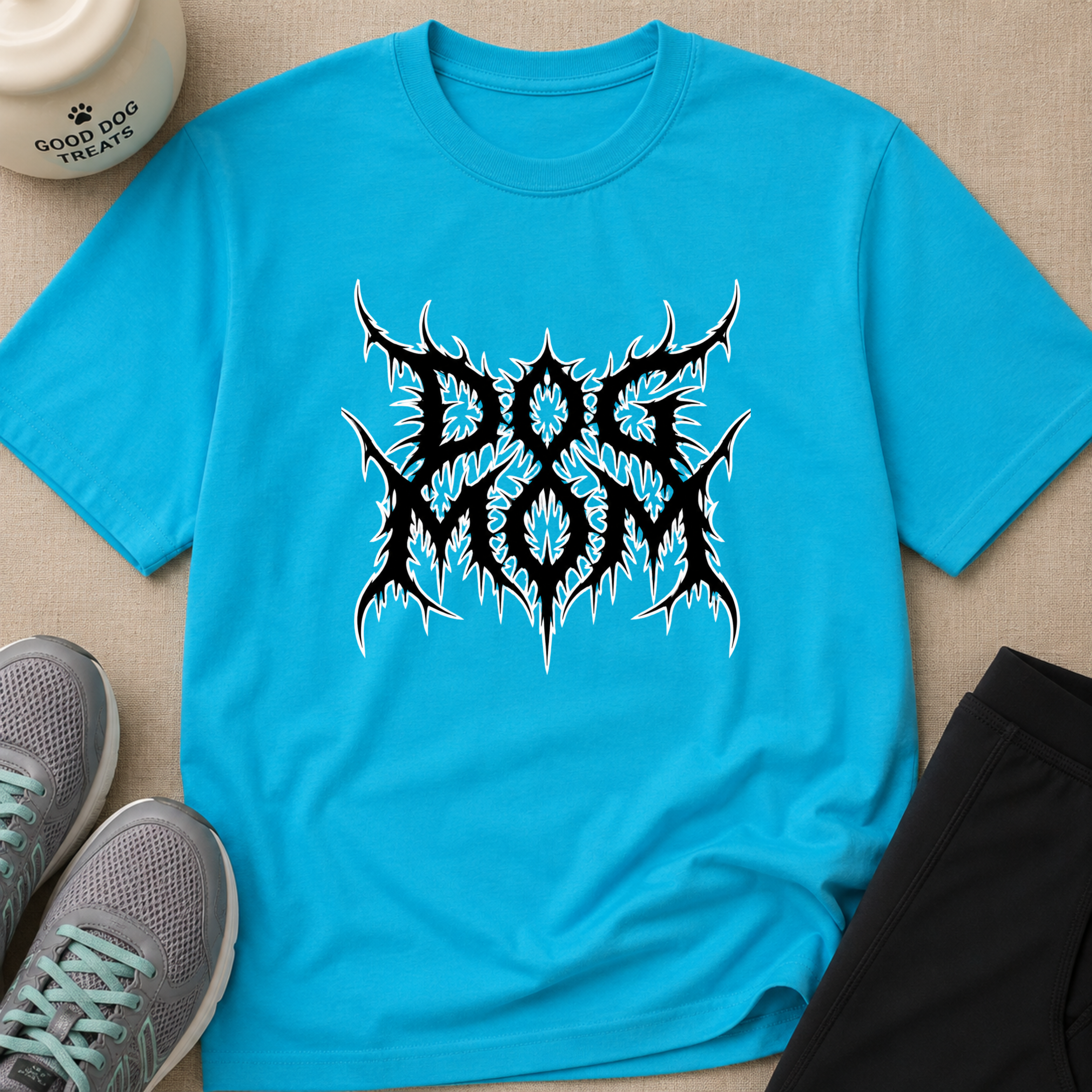 Snago T-Shirt Dog Mom Gothic Dog and Cat Tees for Pet Parents