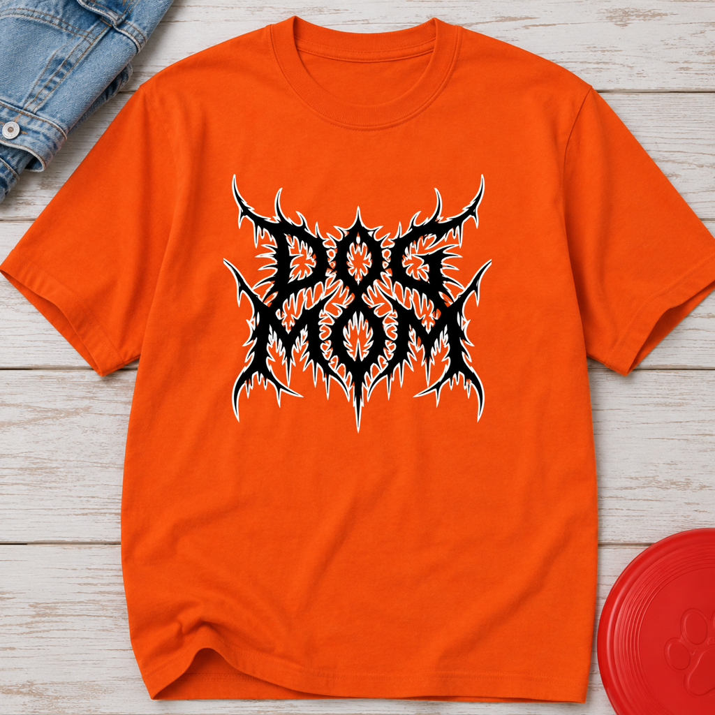 Snago T-Shirt Dog Mom Gothic Dog and Cat Tees for Pet Parents