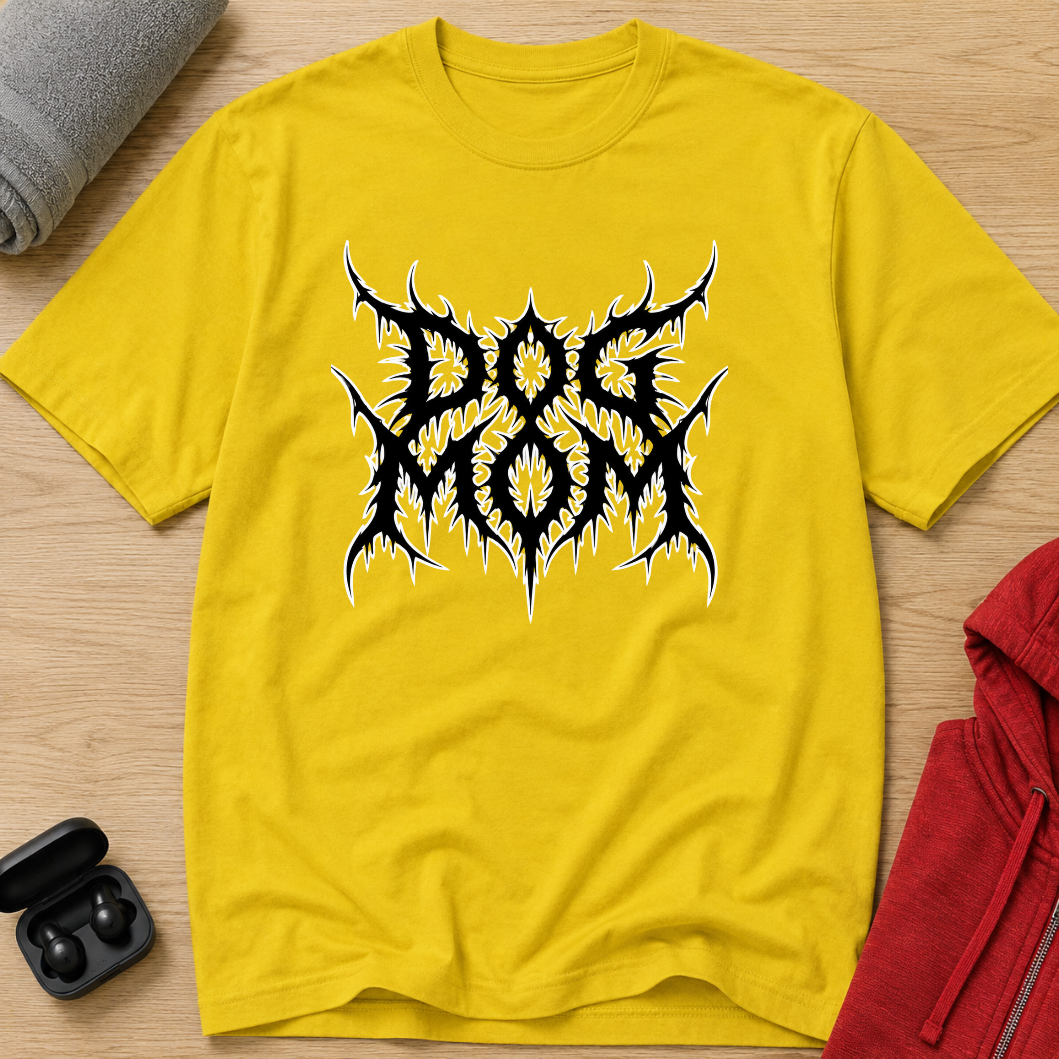 Snago T-Shirt Dog Mom Gothic Dog and Cat Tees for Pet Parents