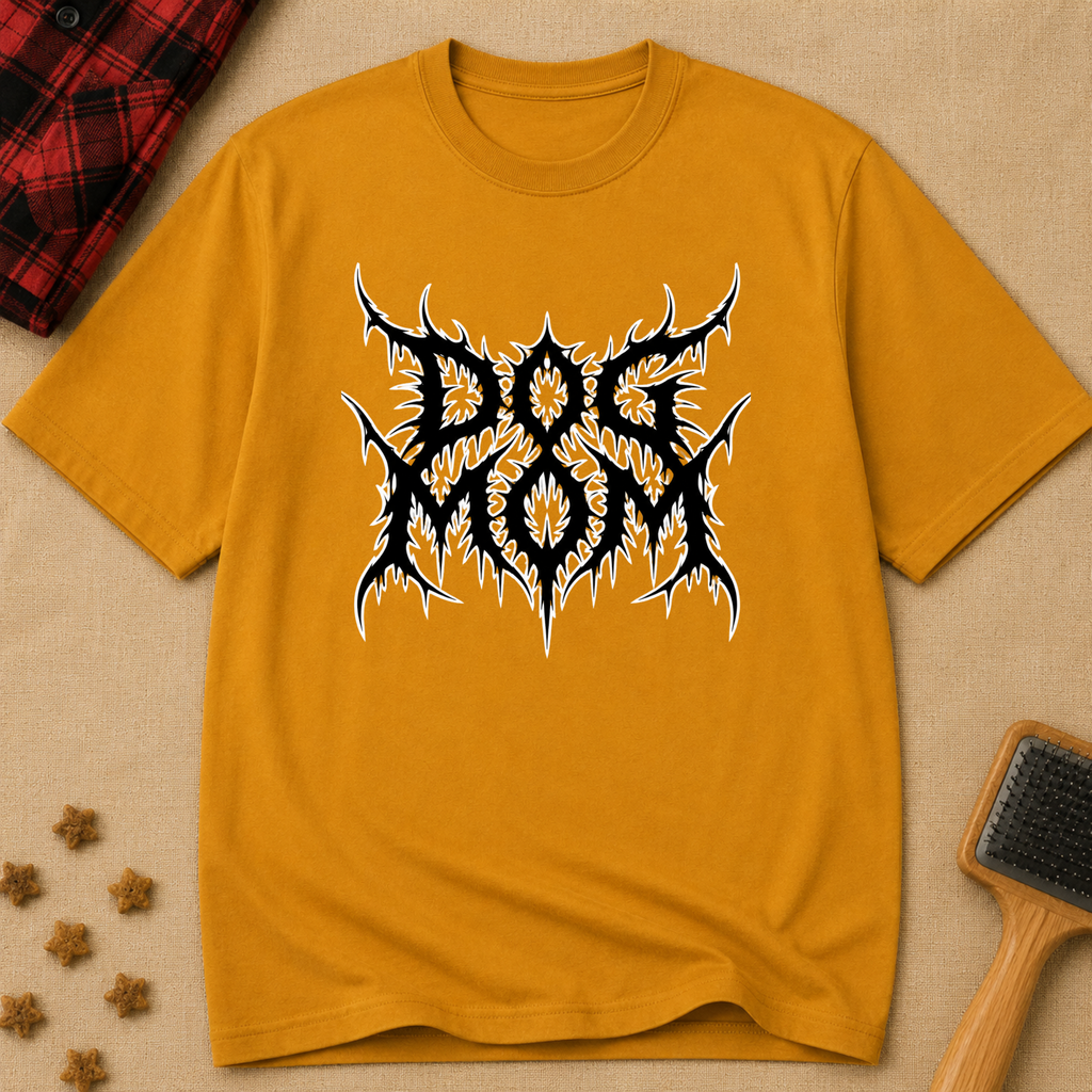 Snago T-Shirt Dog Mom Gothic Dog and Cat Tees for Pet Parents