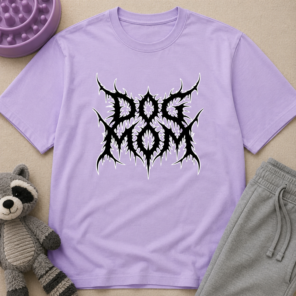Snago T-Shirt Dog Mom Gothic Dog and Cat Tees for Pet Parents