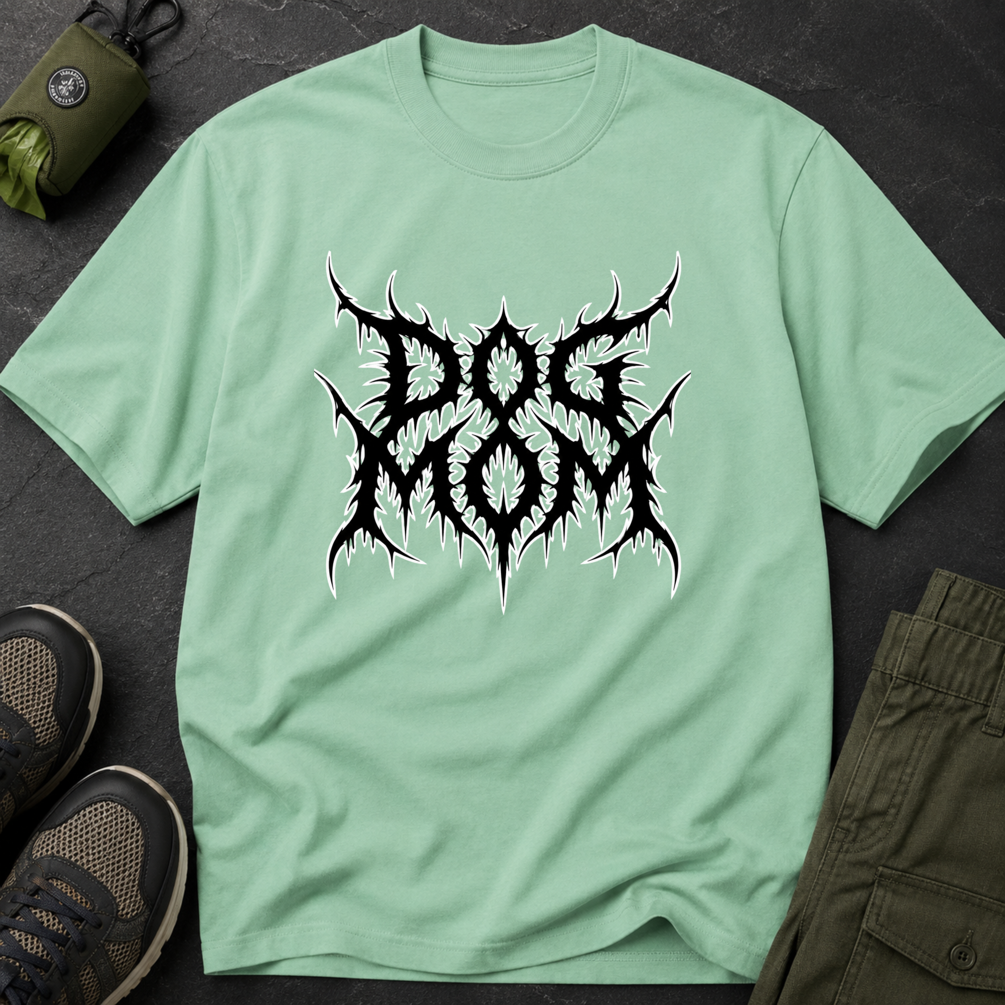 Snago T-Shirt Dog Mom Gothic Dog and Cat Tees for Pet Parents