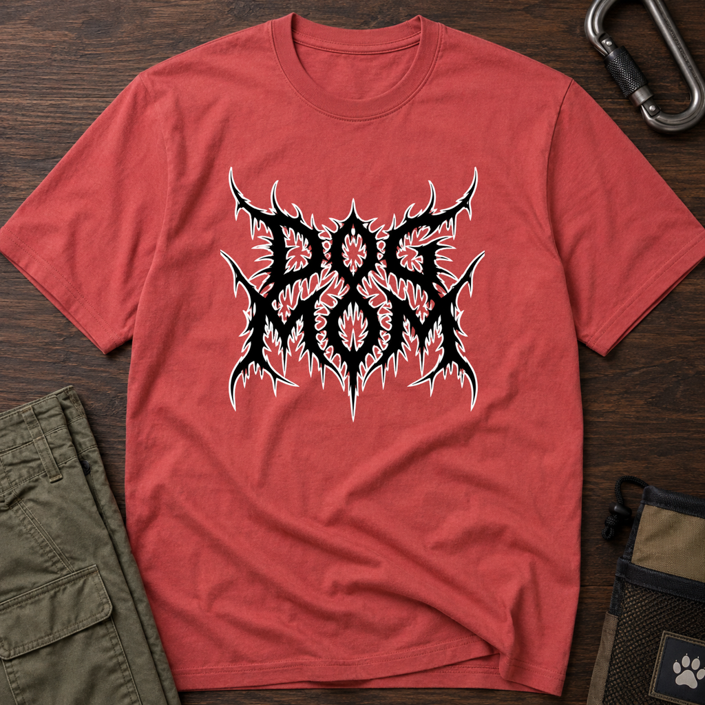 Snago T-Shirt Dog Mom Gothic Dog and Cat Tees for Pet Parents