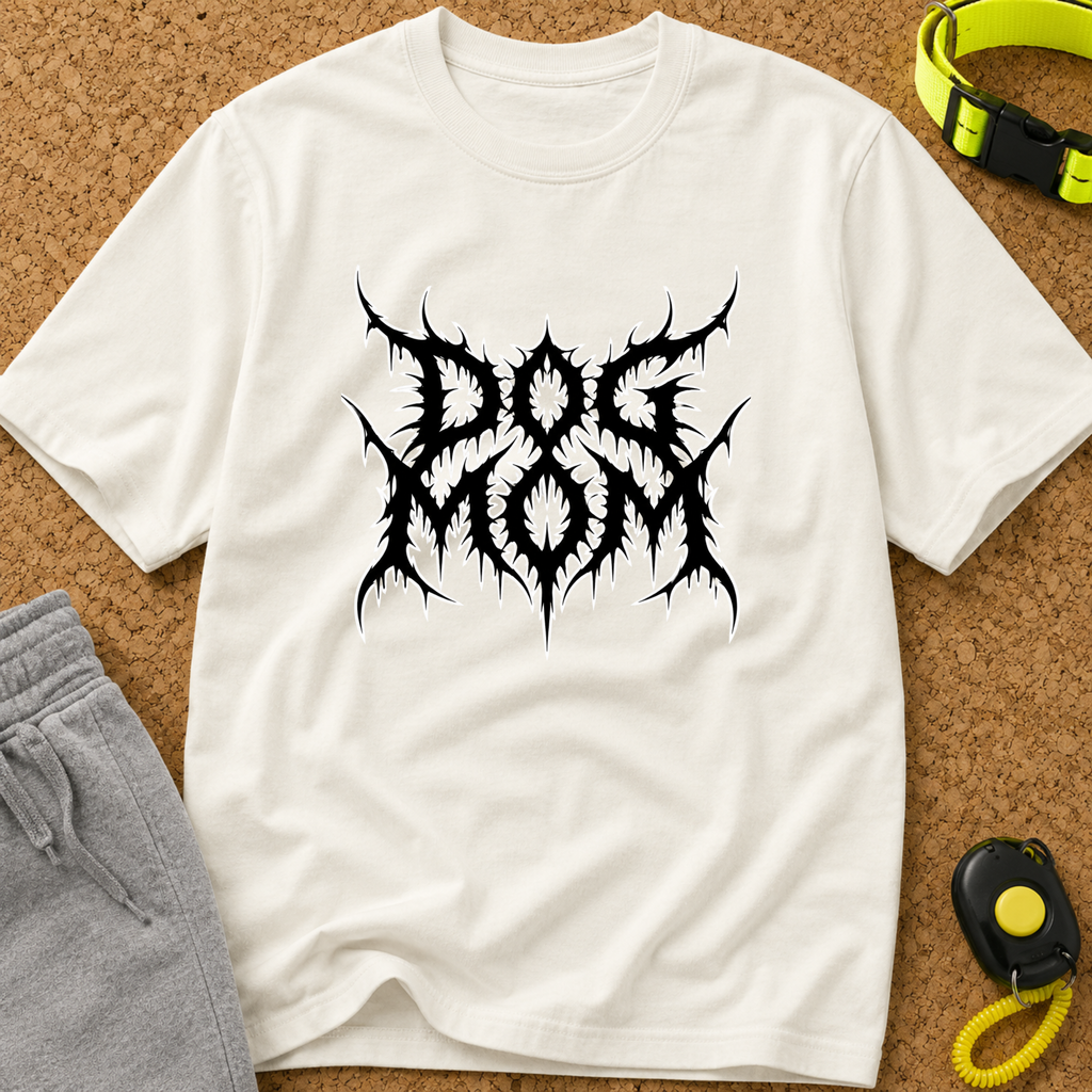 Snago T-Shirt Dog Mom Gothic Dog and Cat Tees for Pet Parents