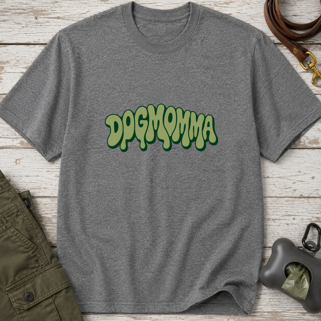 Snago T-Shirt DOG MOMMA Dog and Cat Tees for Pet Parents