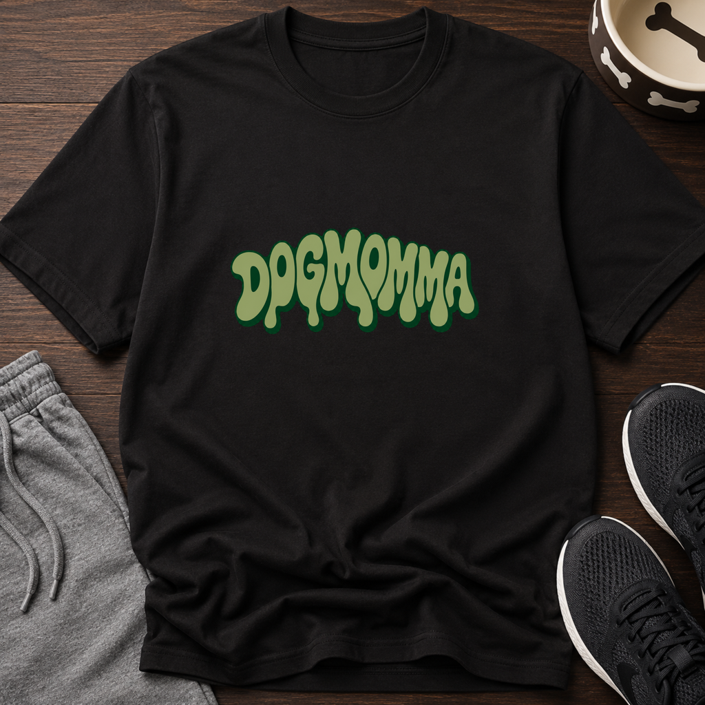 Snago T-Shirt DOG MOMMA Dog and Cat Tees for Pet Parents