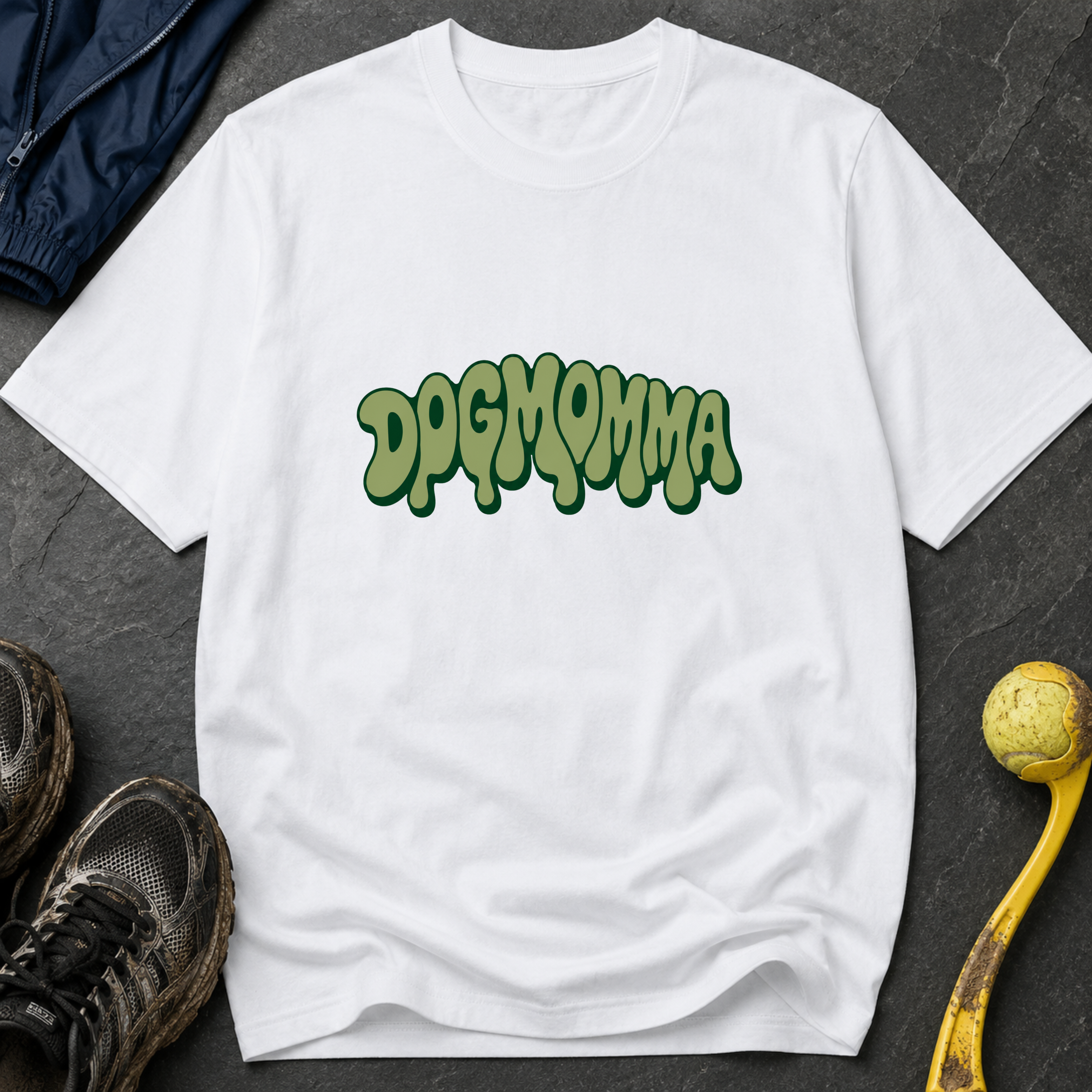 Snago T-Shirt DOG MOMMA Dog and Cat Tees for Pet Parents
