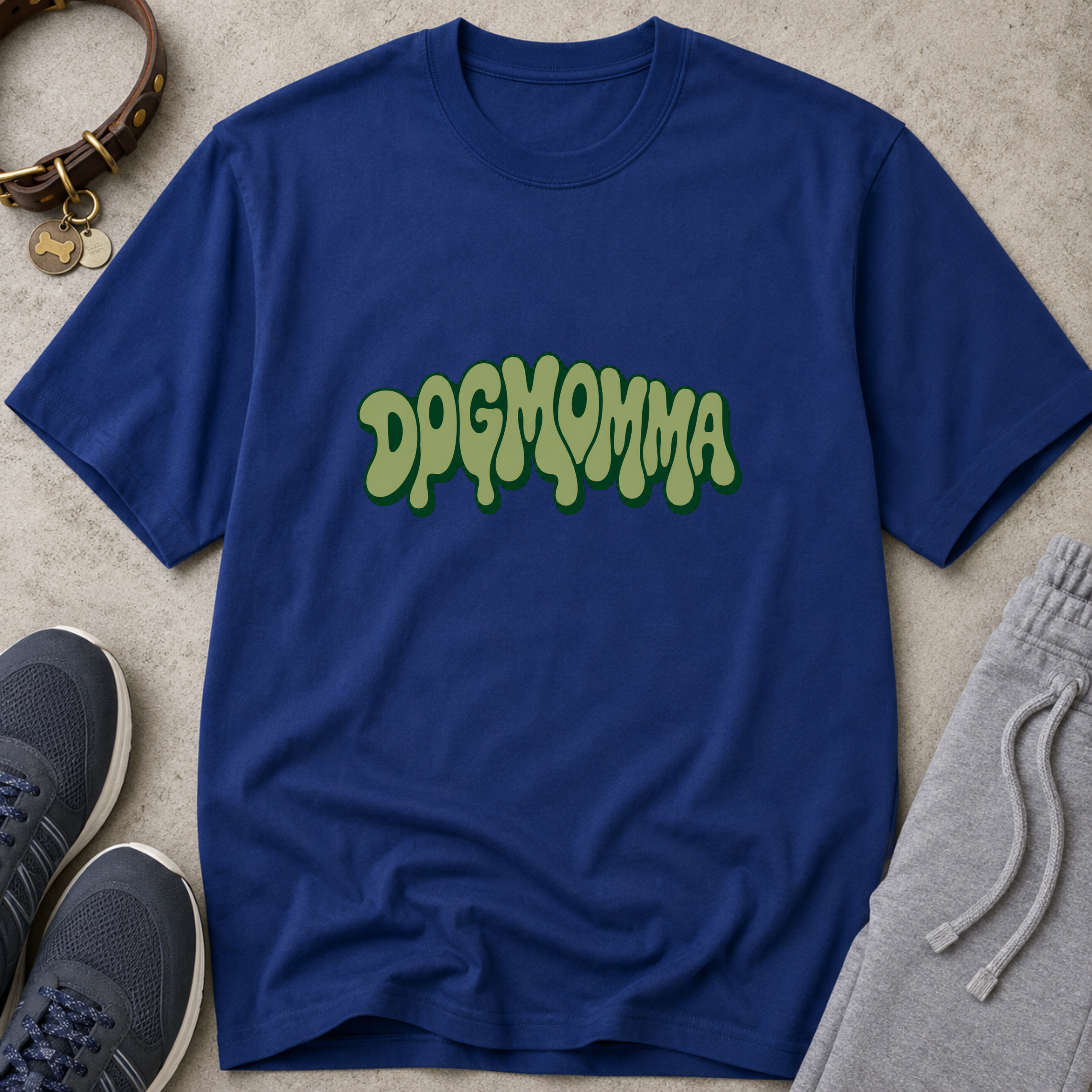 Snago T-Shirt DOG MOMMA Dog and Cat Tees for Pet Parents