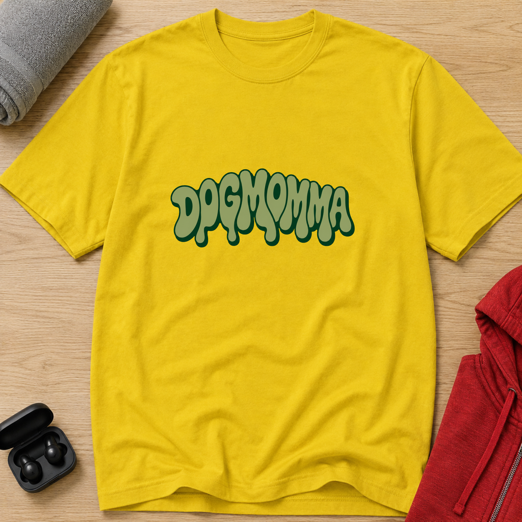 Snago T-Shirt DOG MOMMA Dog and Cat Tees for Pet Parents