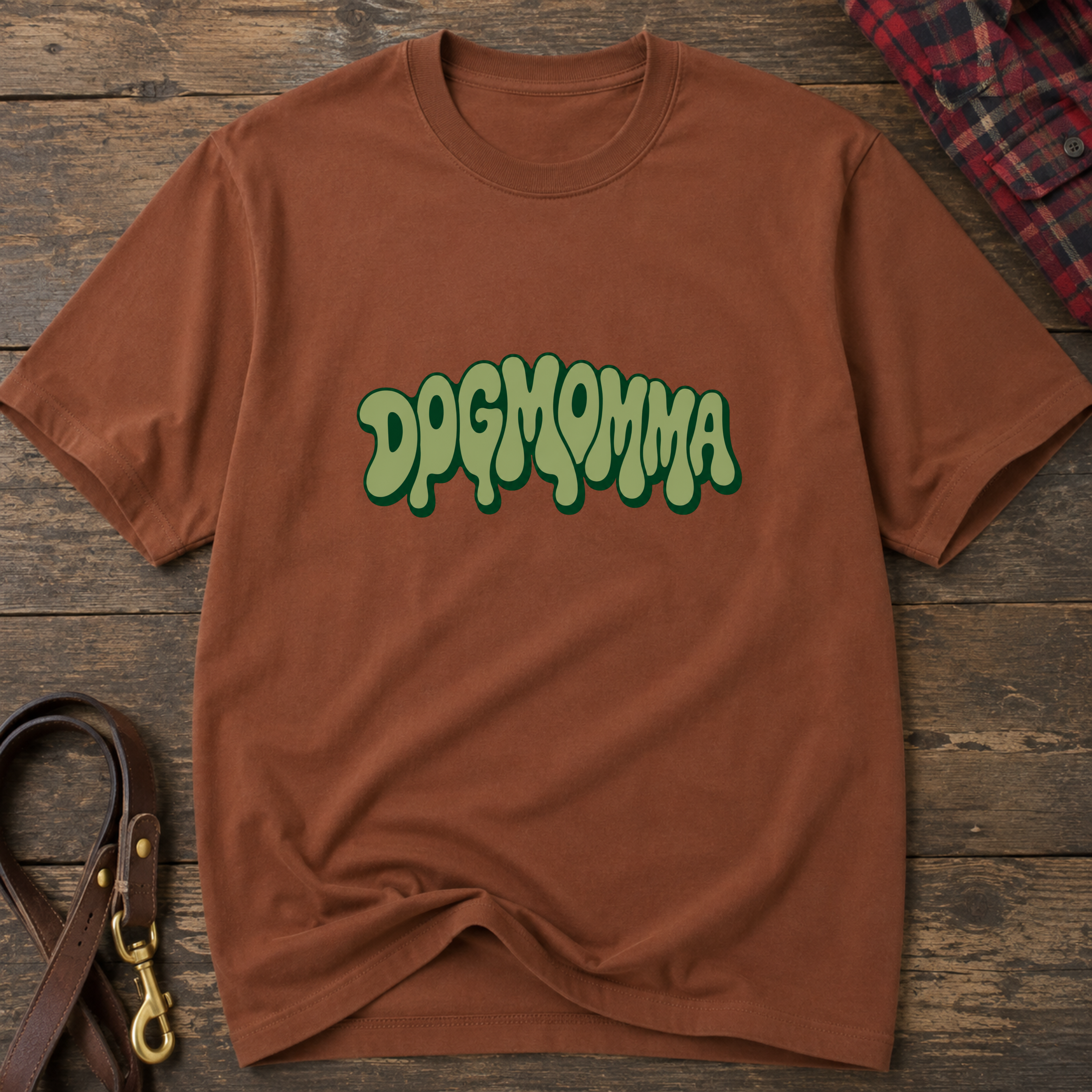 Snago T-Shirt DOG MOMMA Dog and Cat Tees for Pet Parents
