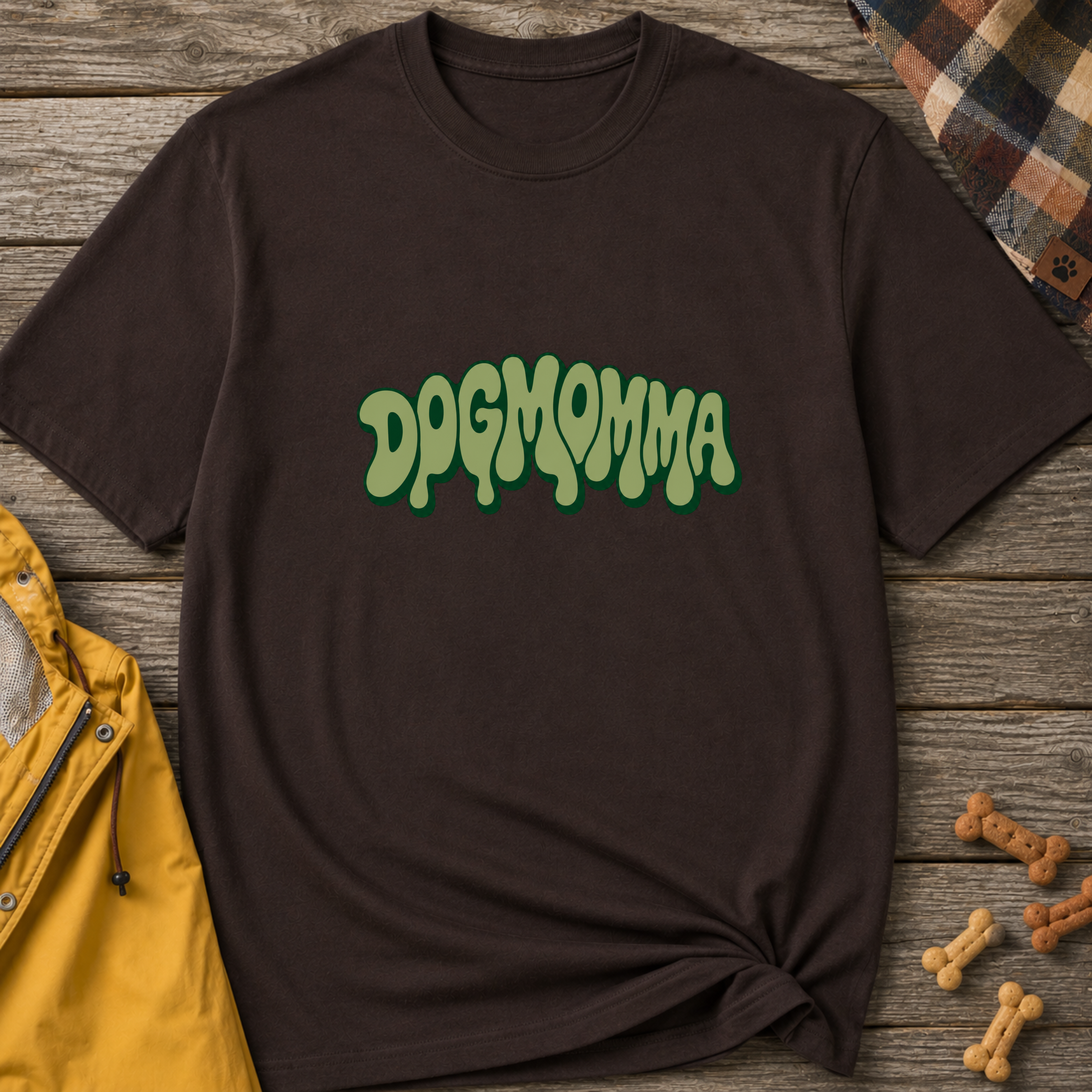 Snago T-Shirt DOG MOMMA Dog and Cat Tees for Pet Parents