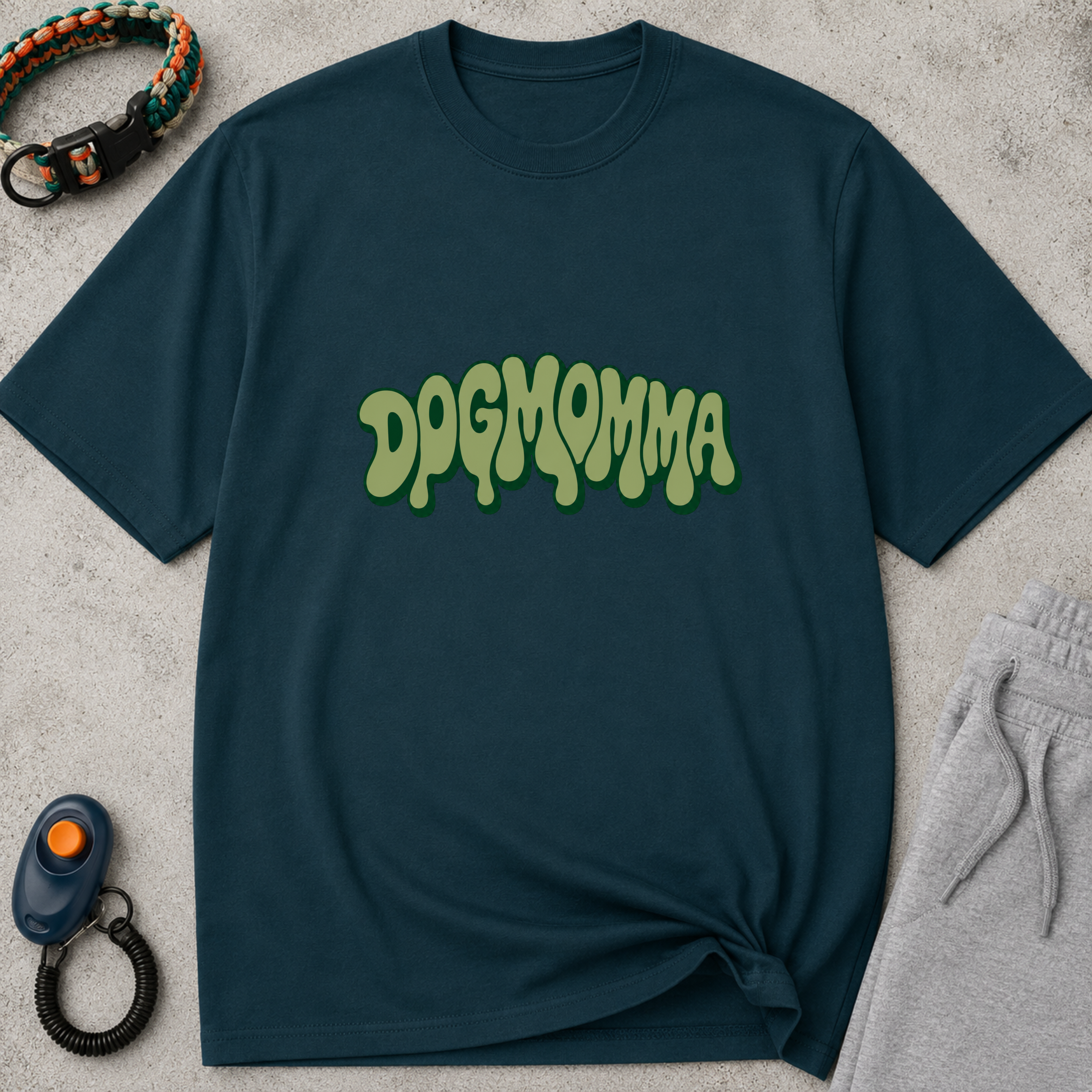 Snago T-Shirt DOG MOMMA Dog and Cat Tees for Pet Parents