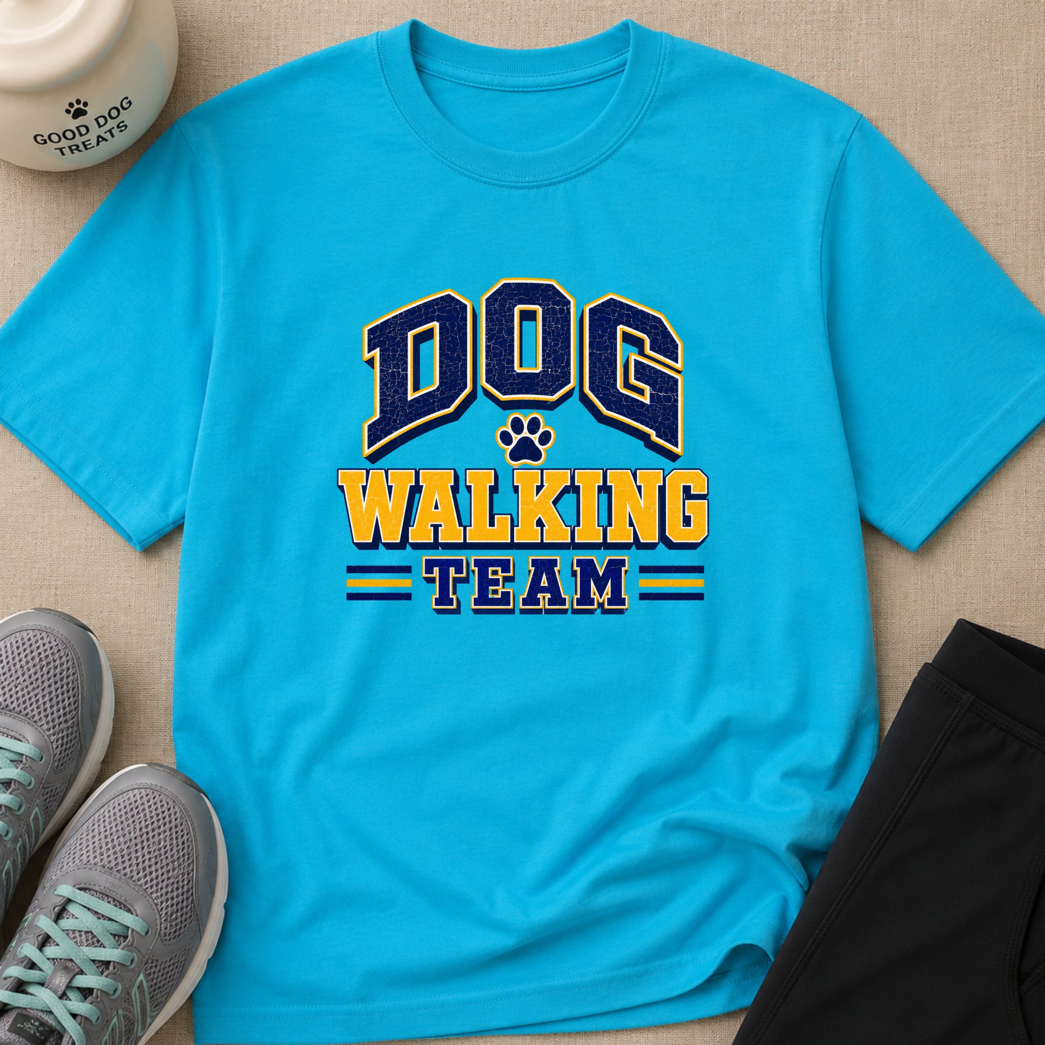 Snago T-Shirt Dog Walking Team Dog and Cat Tees for Pet Parents