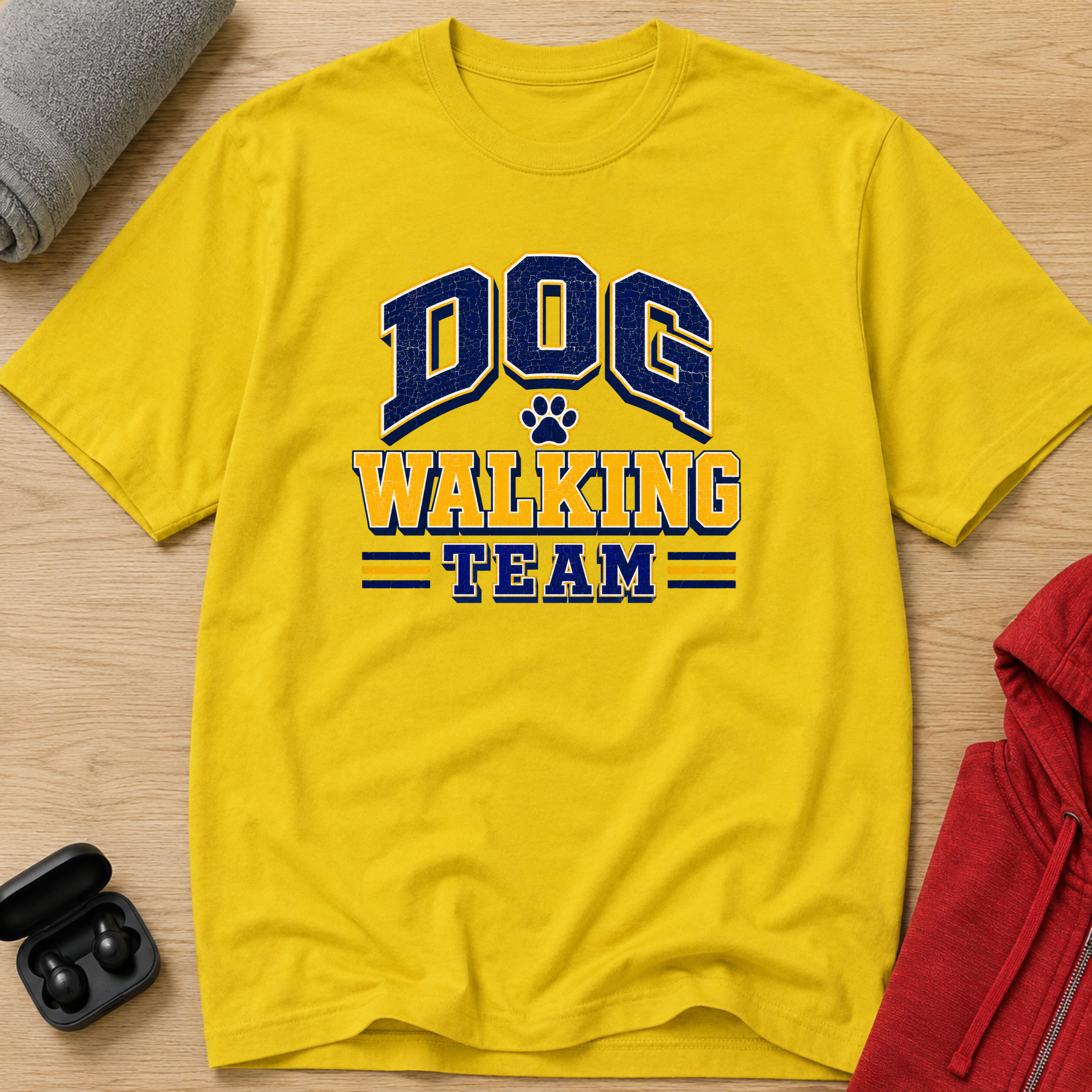 Snago T-Shirt Dog Walking Team Dog and Cat Tees for Pet Parents