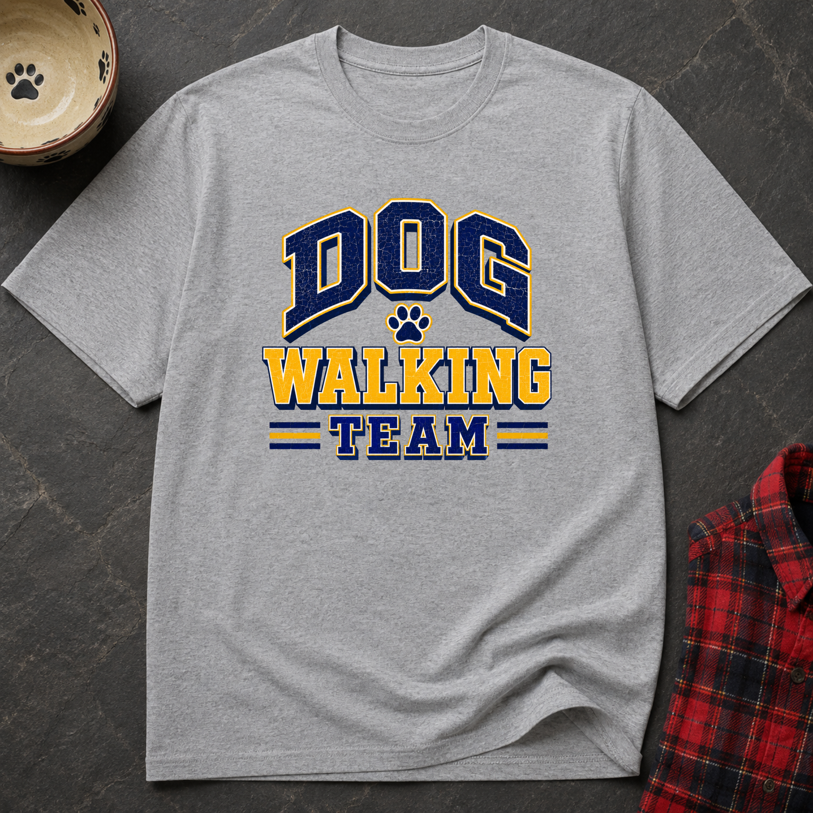 Snago T-Shirt Dog Walking Team Dog and Cat Tees for Pet Parents