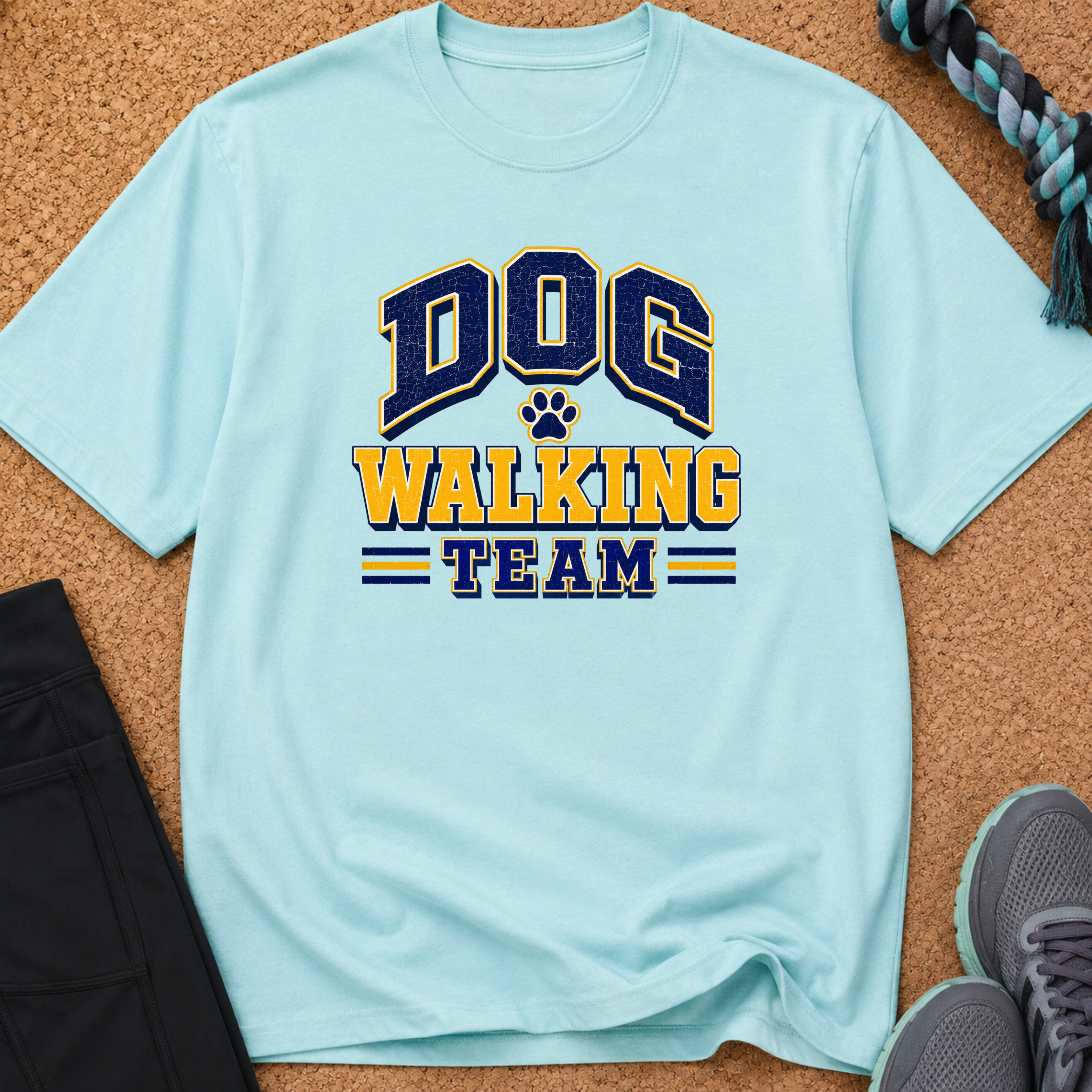 Snago T-Shirt Dog Walking Team Dog and Cat Tees for Pet Parents
