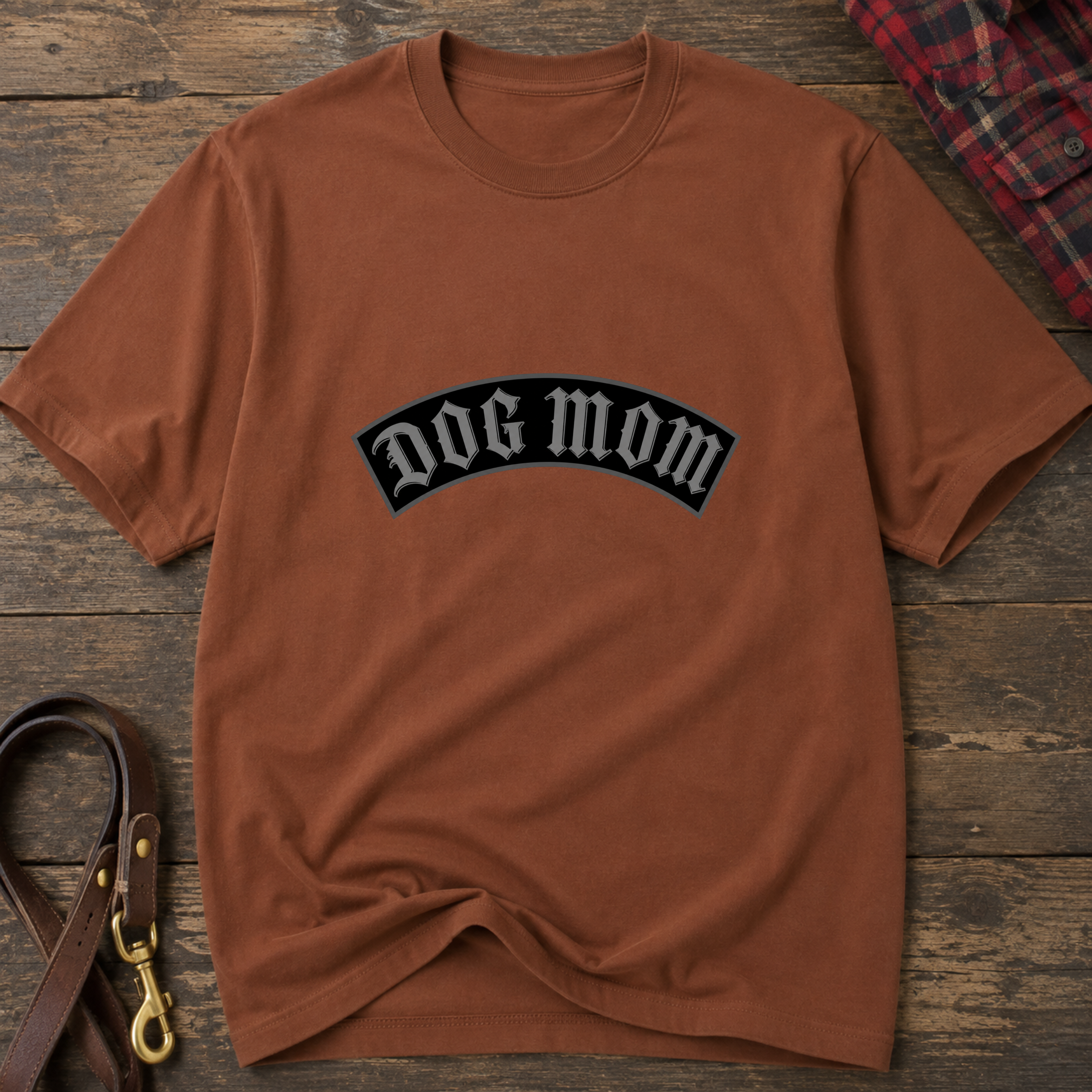 Snago T-Shirt DOM MOM - Gothic Dog and Cat Tees for Pet Parents