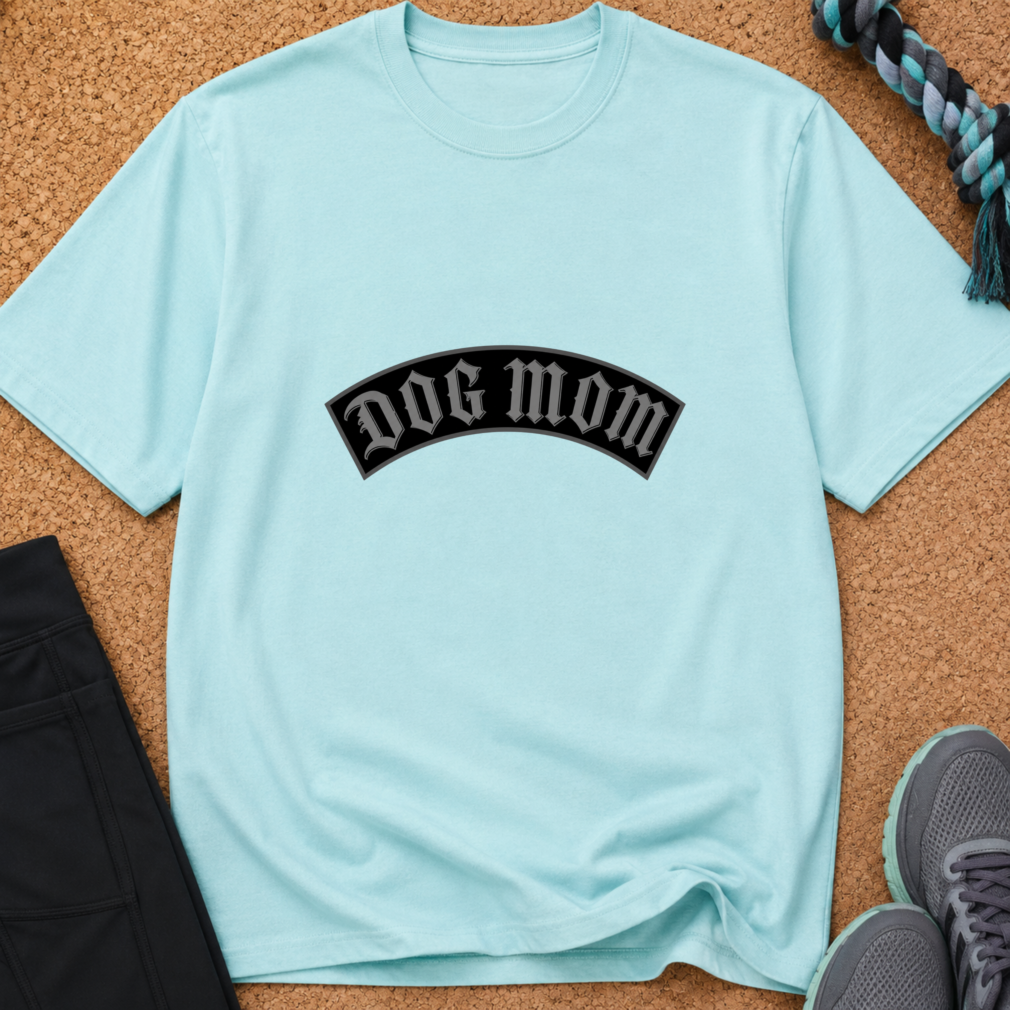 Snago T-Shirt DOM MOM - Gothic Dog and Cat Tees for Pet Parents