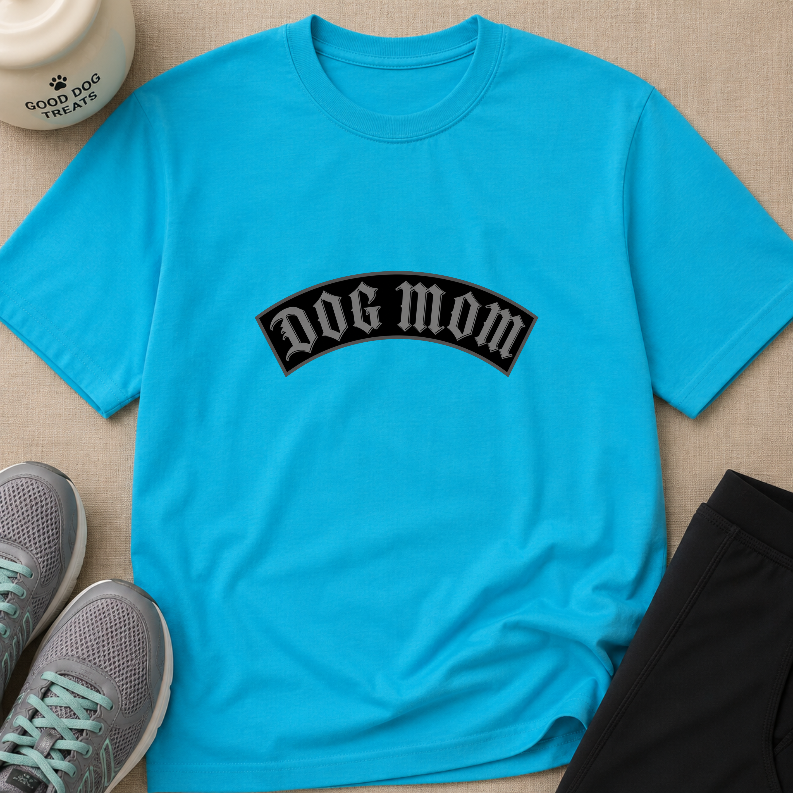 Snago T-Shirt DOM MOM - Gothic Dog and Cat Tees for Pet Parents
