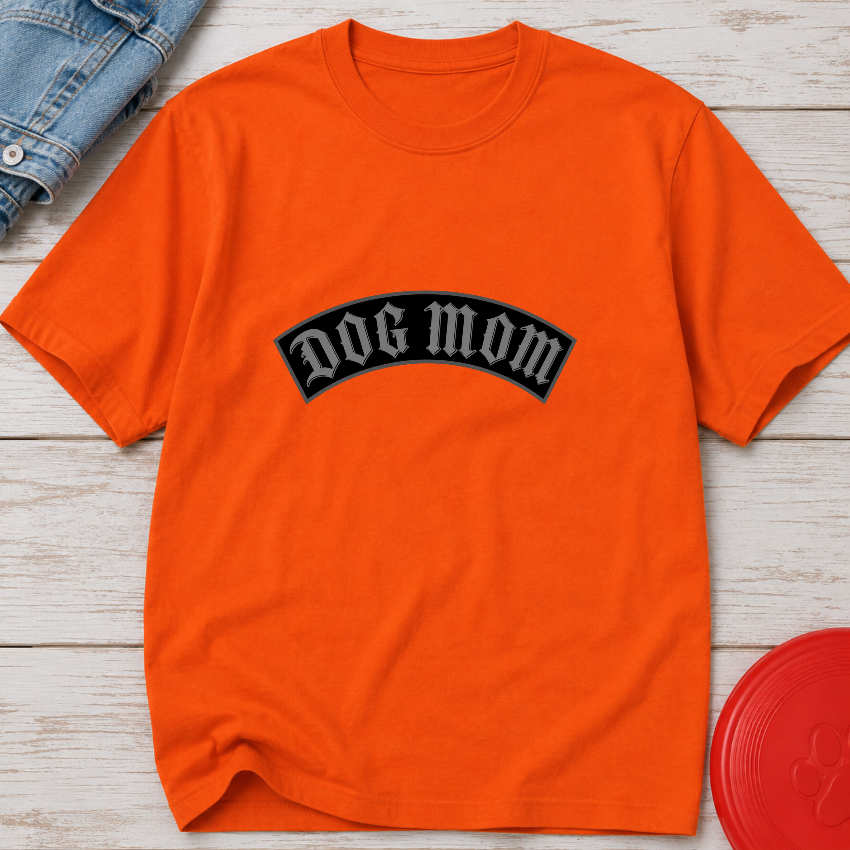 Snago T-Shirt DOM MOM - Gothic Dog and Cat Tees for Pet Parents