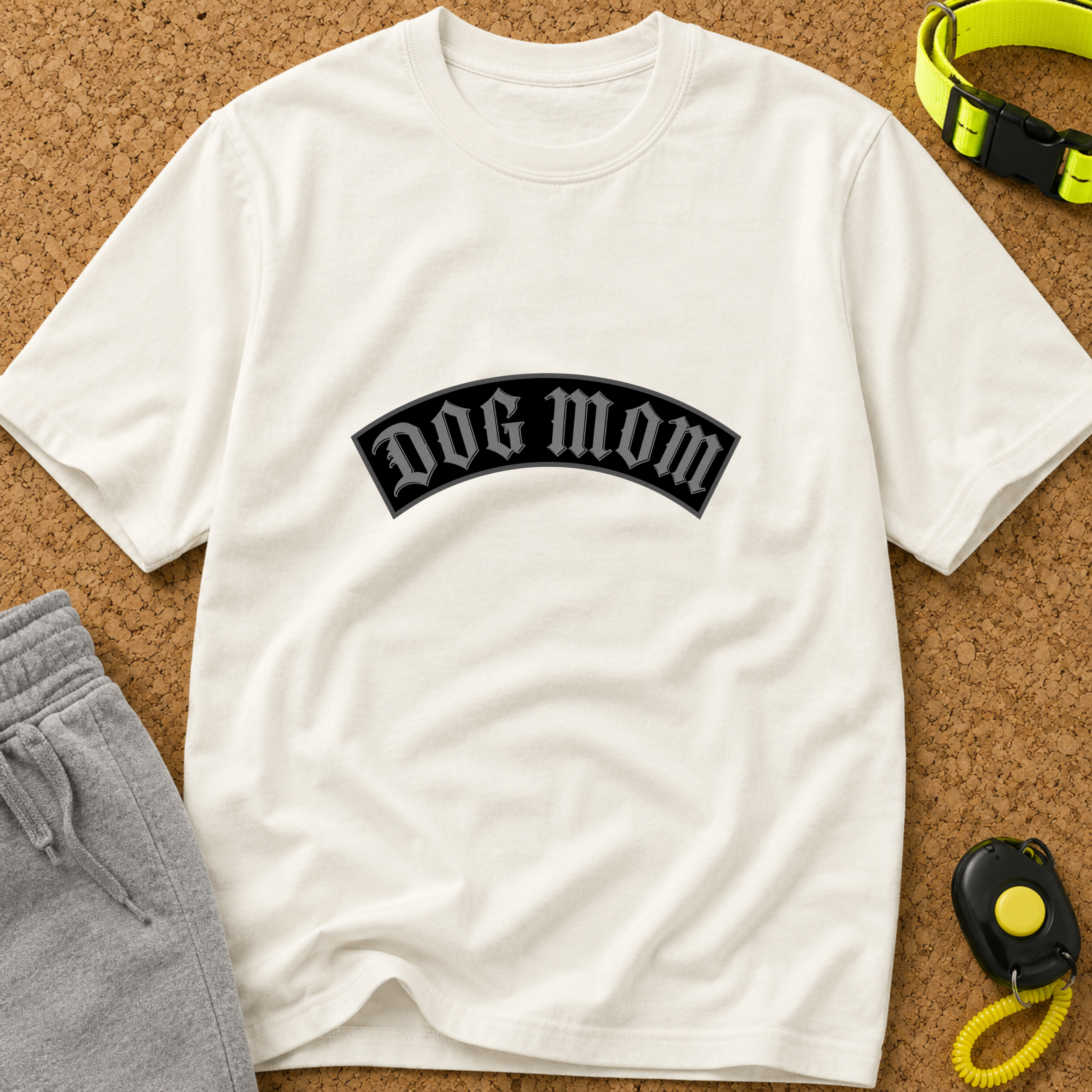 Snago T-Shirt DOM MOM - Gothic Dog and Cat Tees for Pet Parents