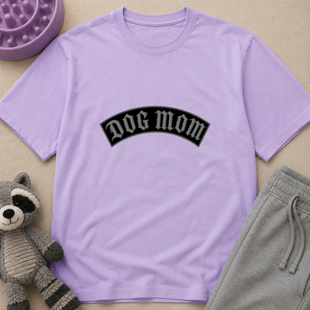 Snago T-Shirt DOM MOM - Gothic Dog and Cat Tees for Pet Parents