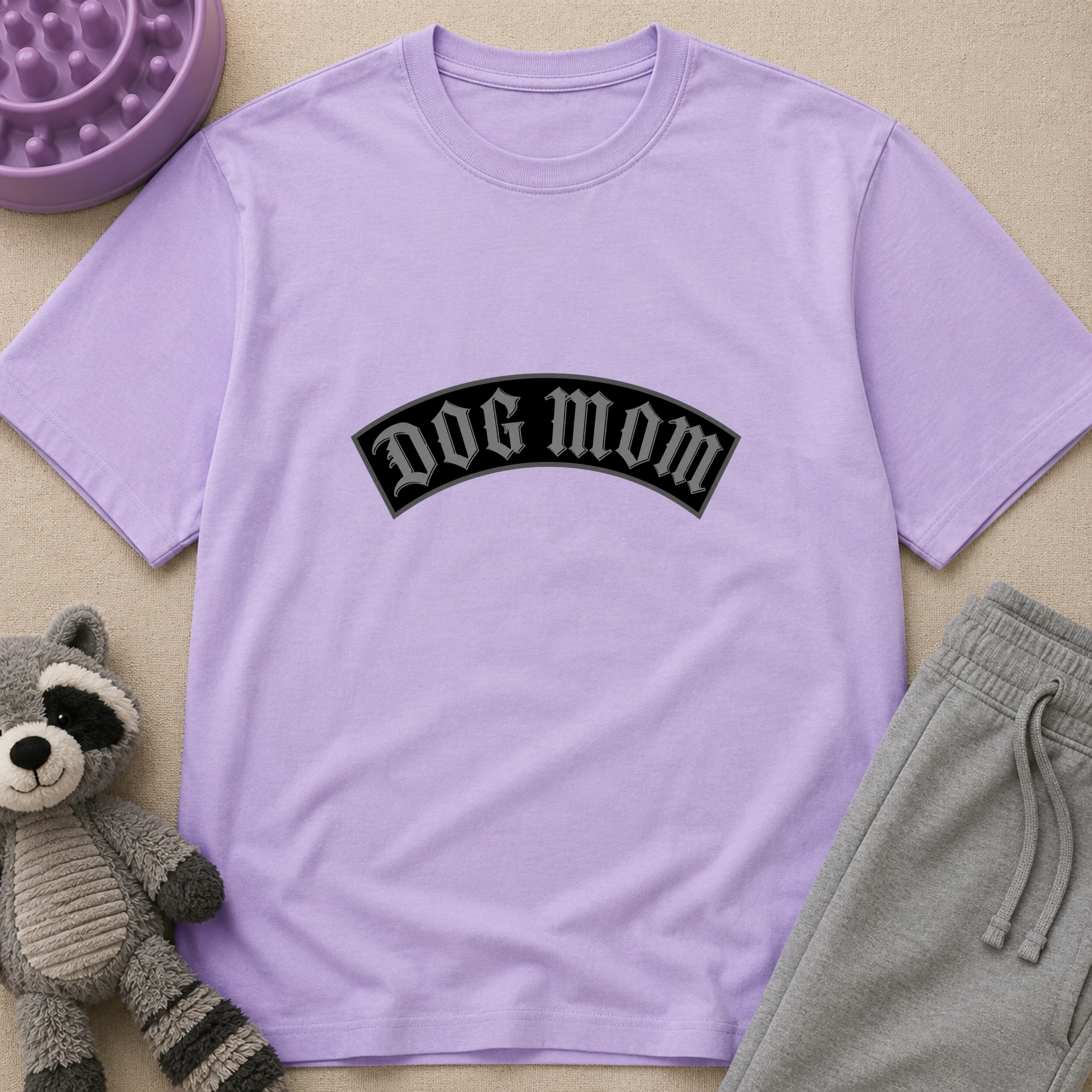 Snago T-Shirt DOM MOM - Gothic Dog and Cat Tees for Pet Parents